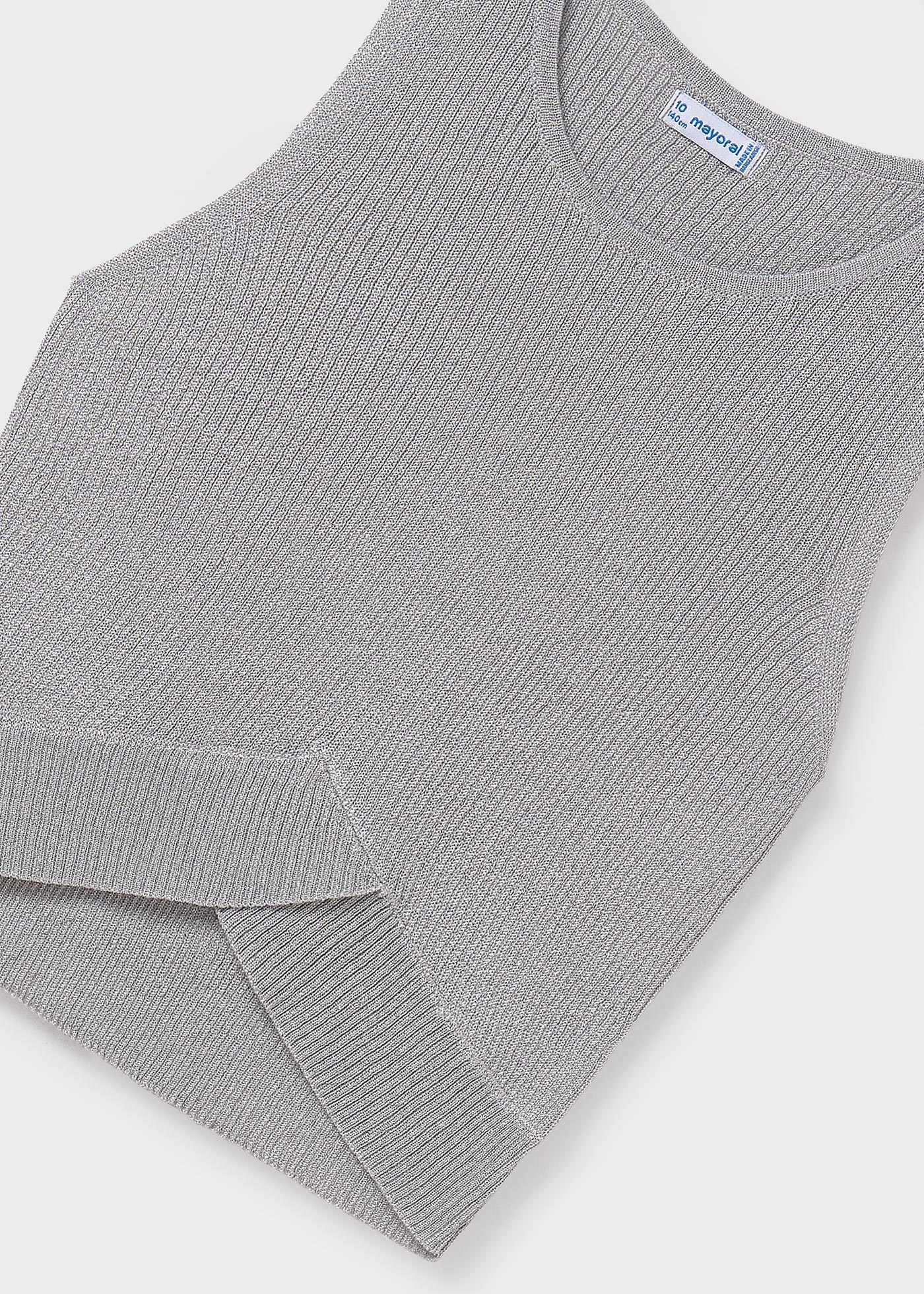Top tricot costine ragazza