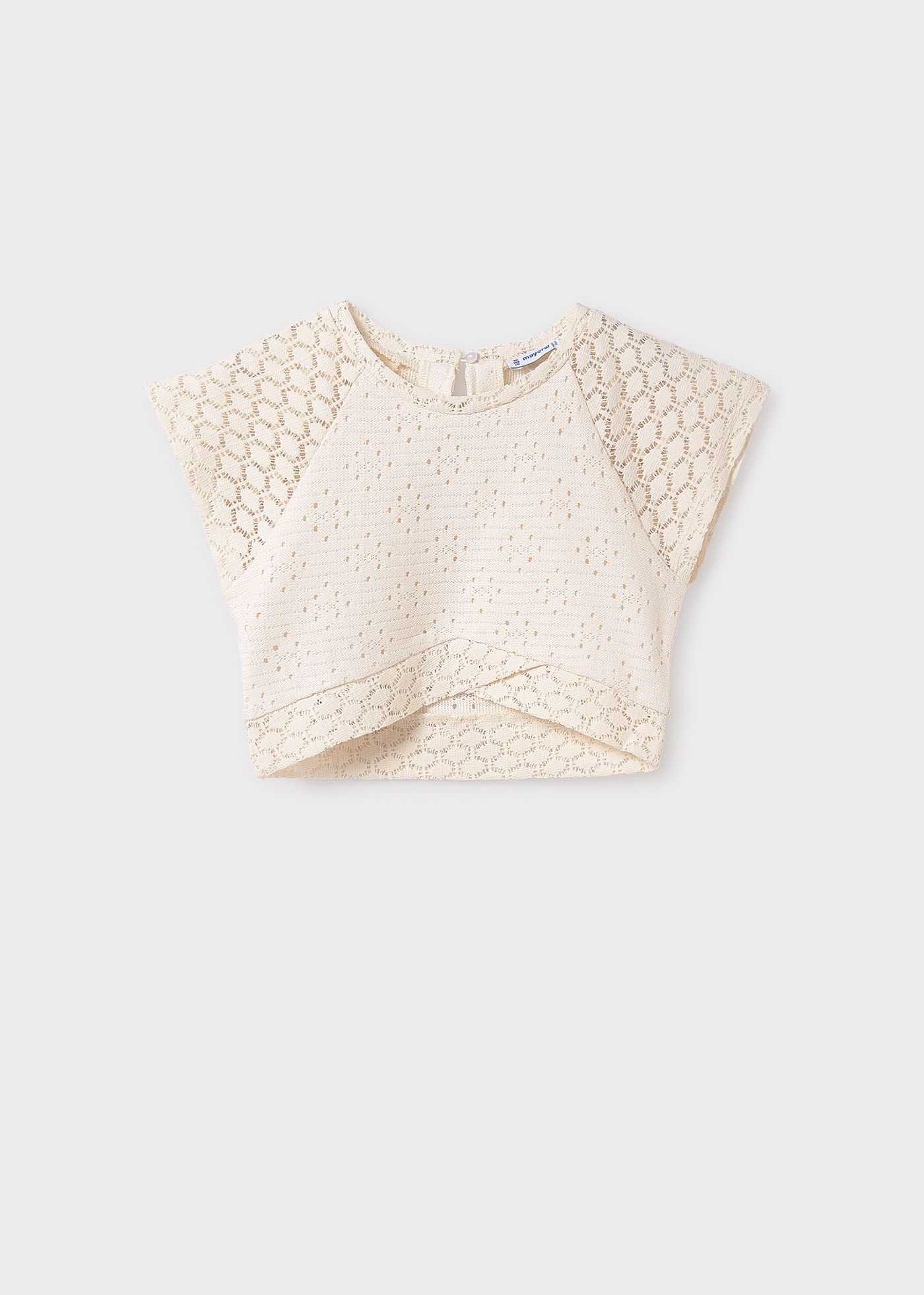 Girl Eyelet Top