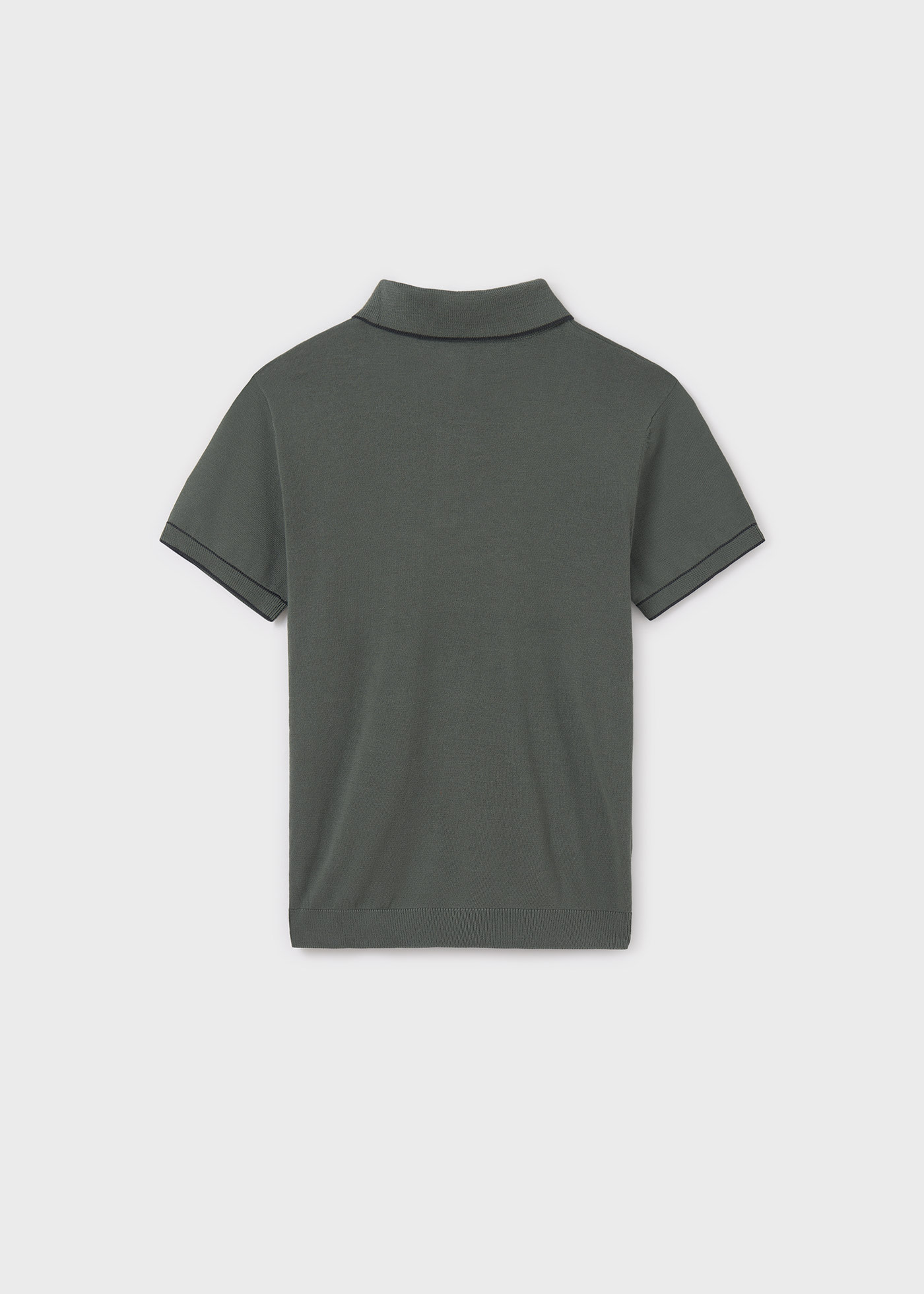 Polo tricot contrasti ragazzo