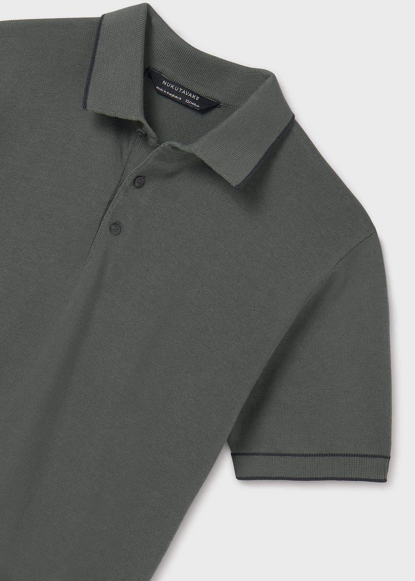 Polo tricot contrasti ragazzo