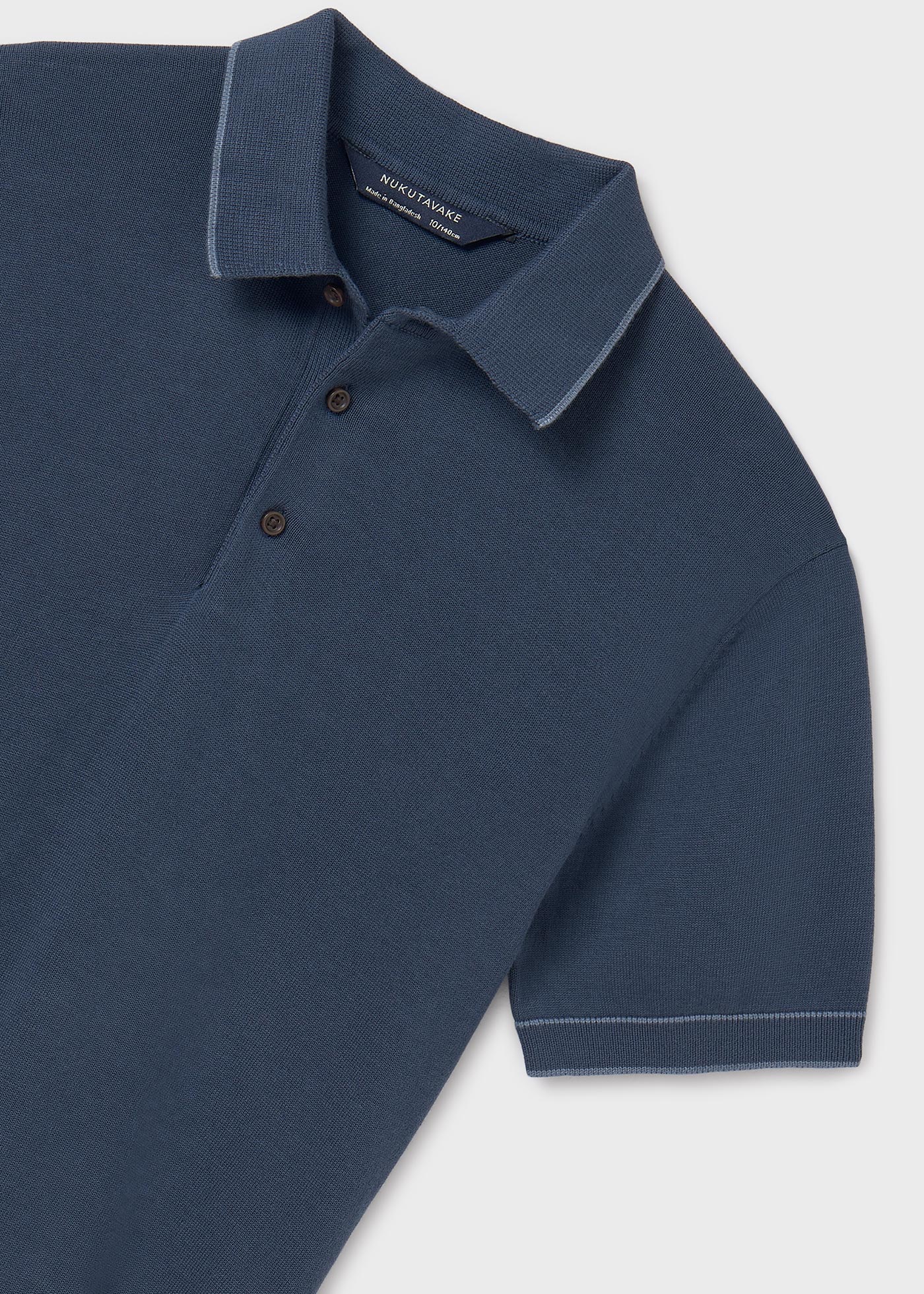 Polo tricot contrasti ragazzo