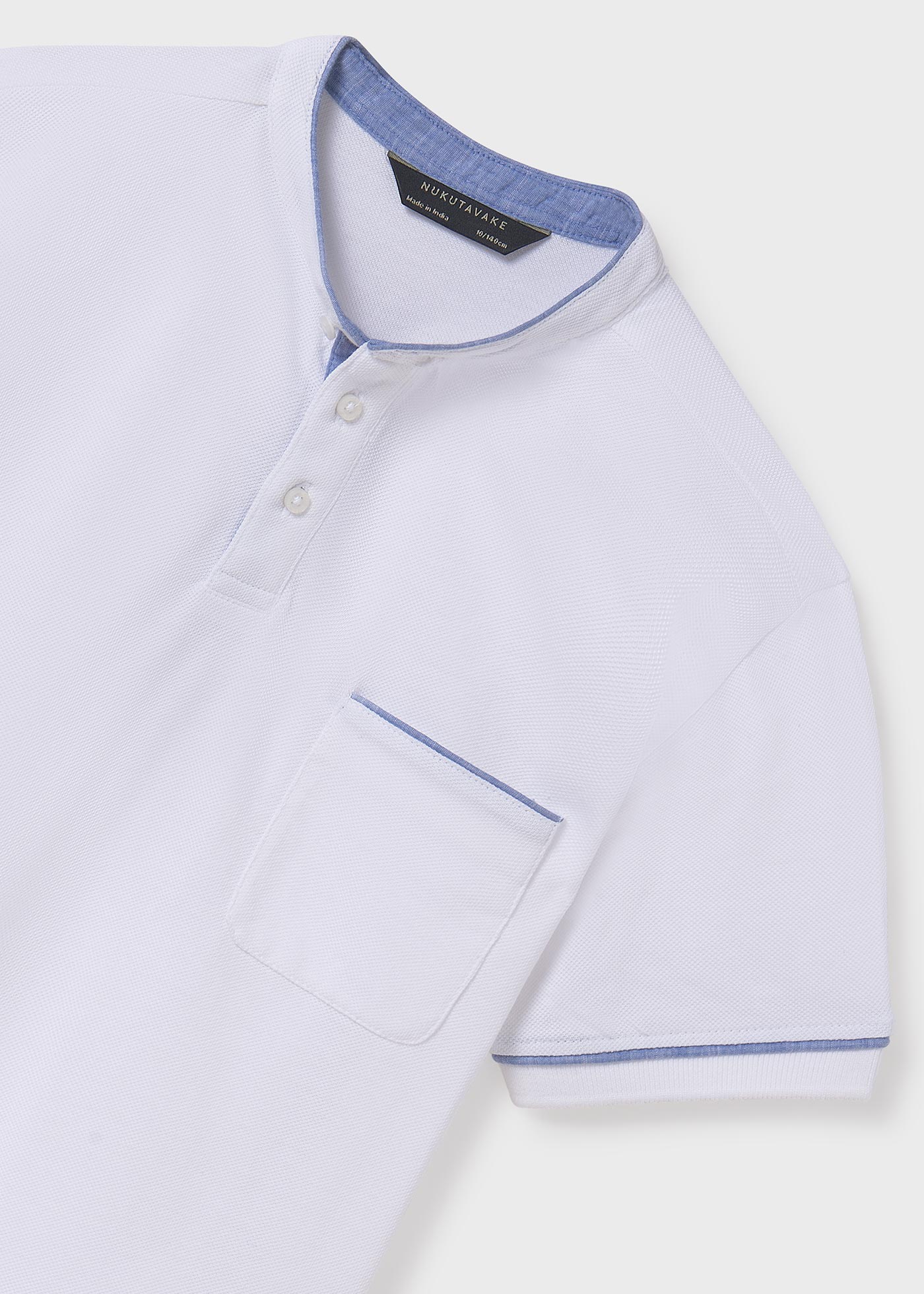 Polo colletto coreana ragazzo