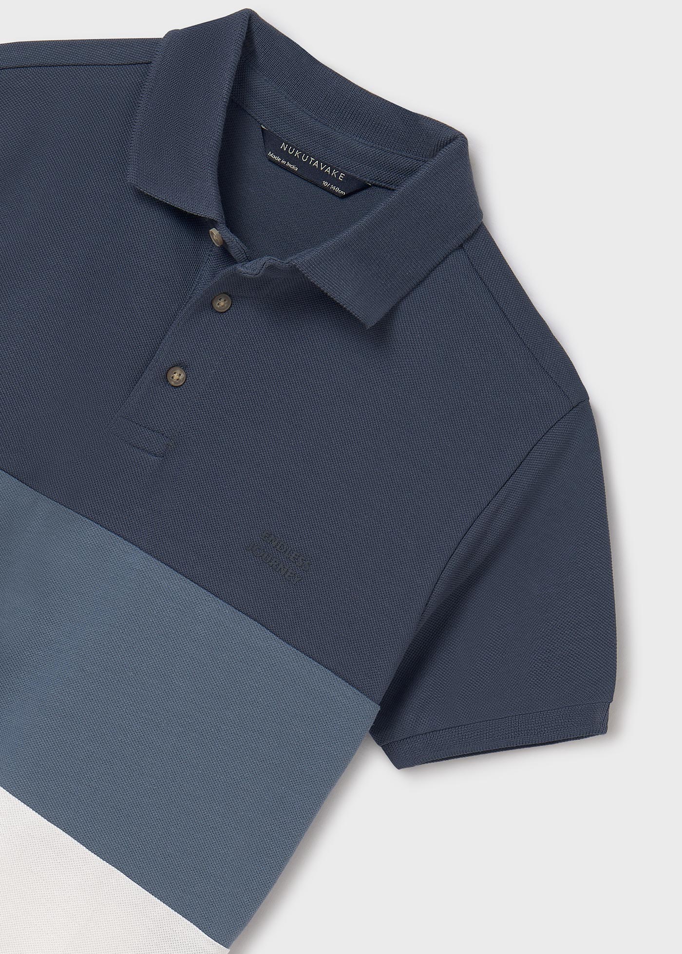 Polo blocs de couleurs garçon
