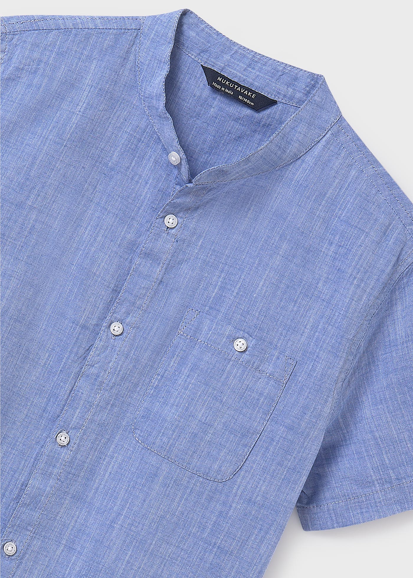Camicia colletto coreana ragazzo