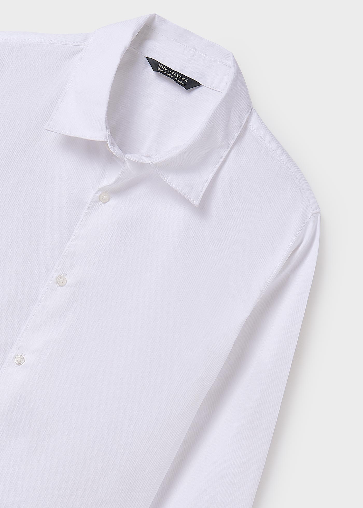 Camicia manica lunga elegante ragazzo