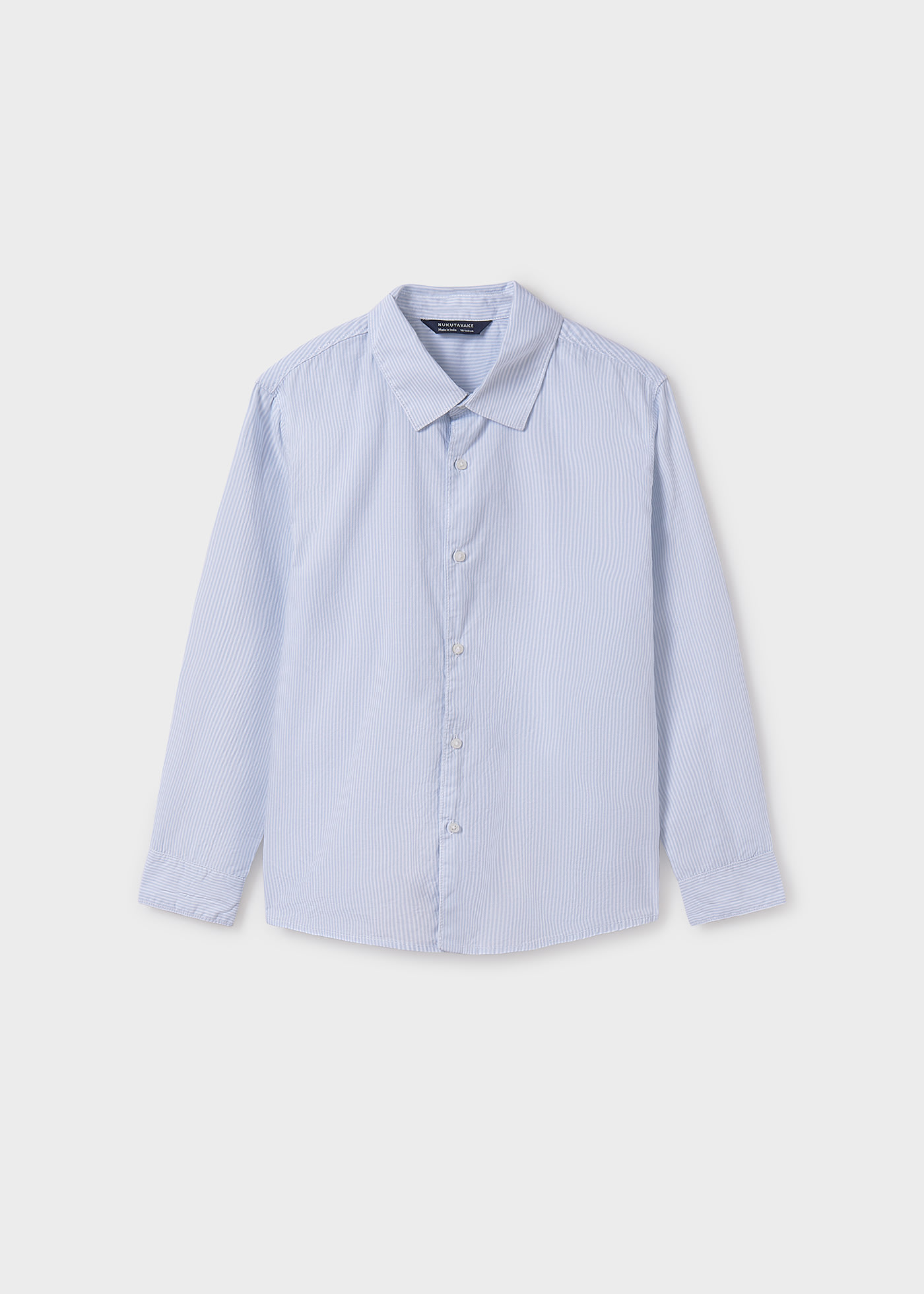 Camisa manga comprida elegante rapaz