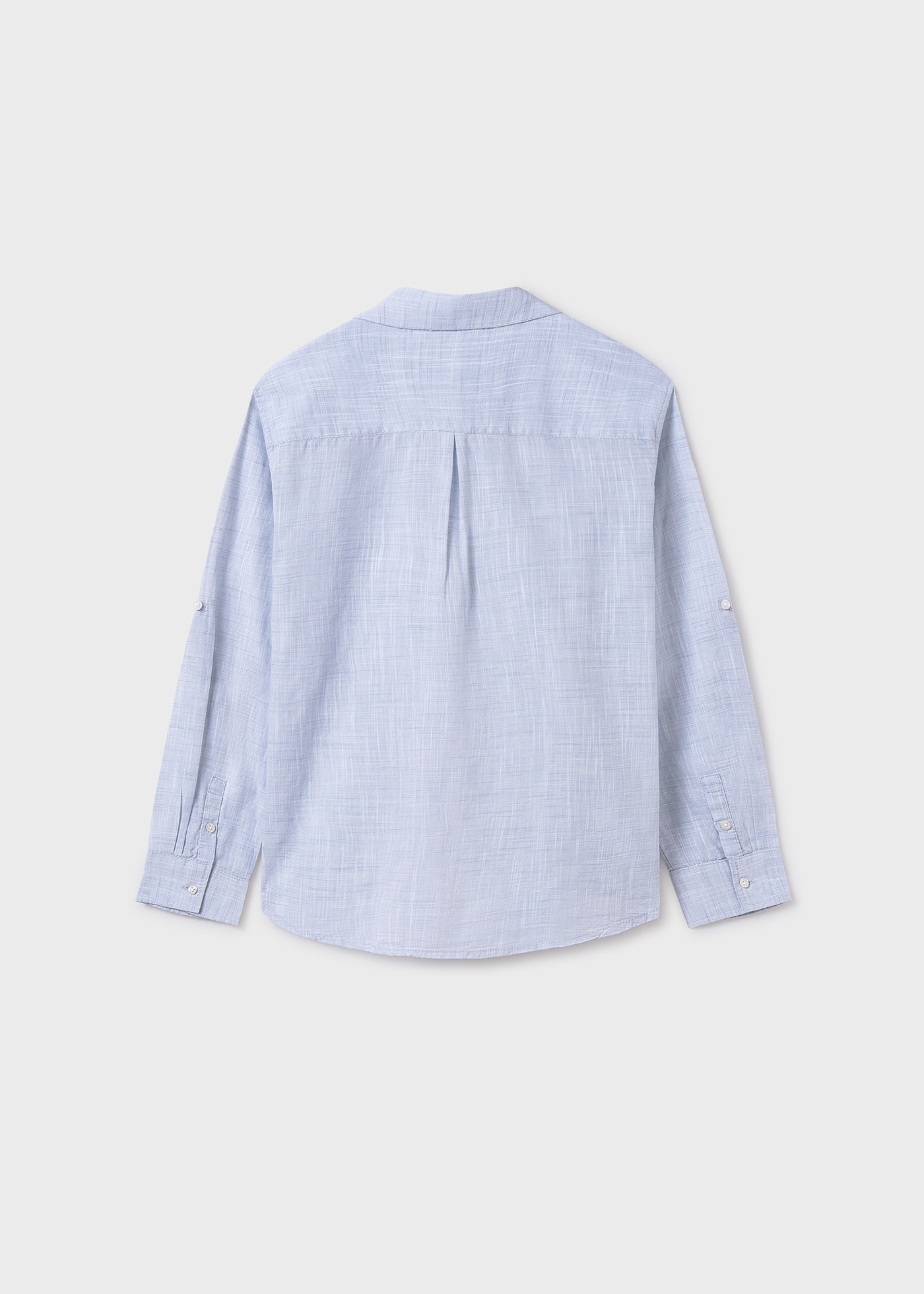 Camicia modello polo manica lunga ragazzo