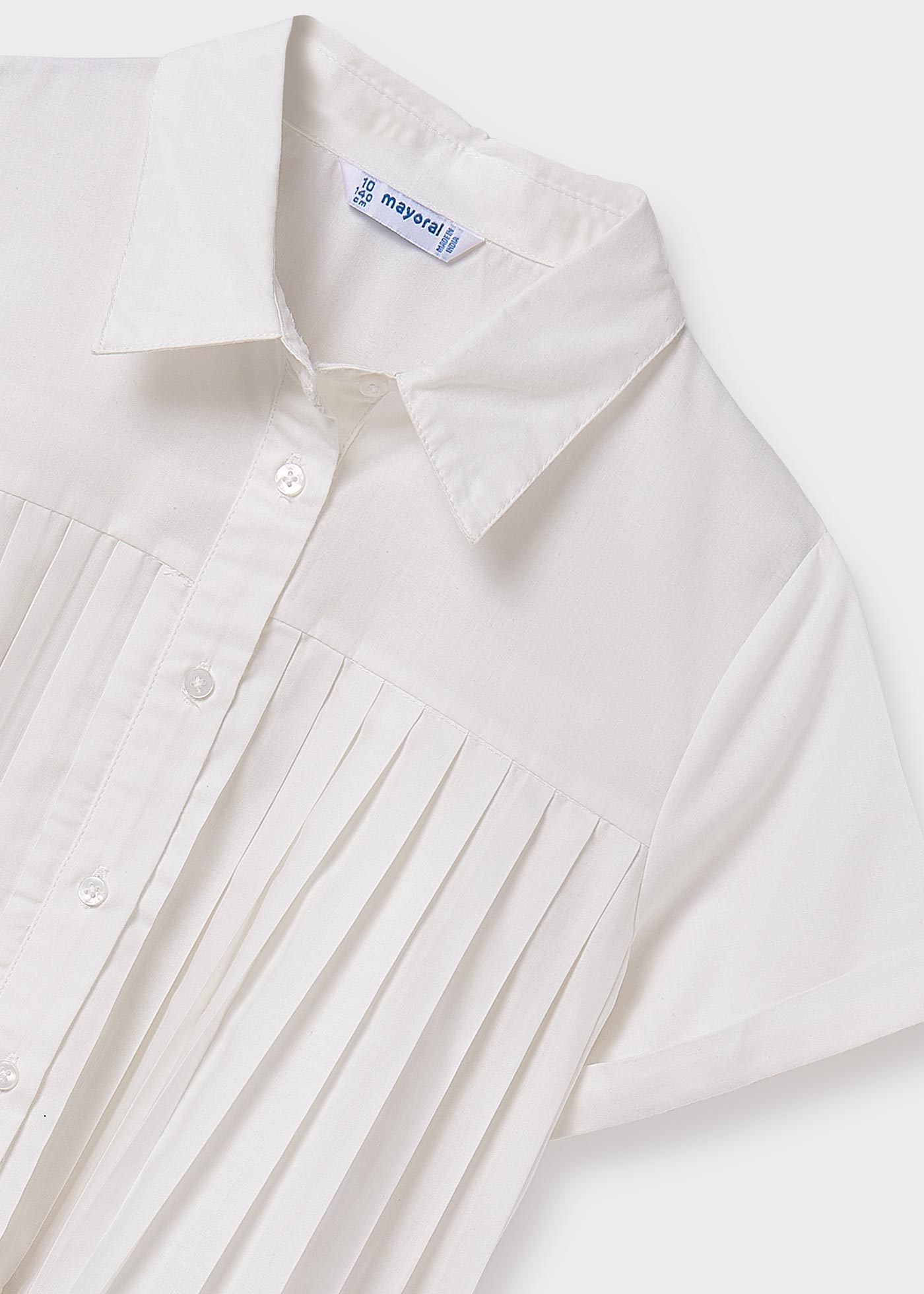 Blusa plissettata ragazza