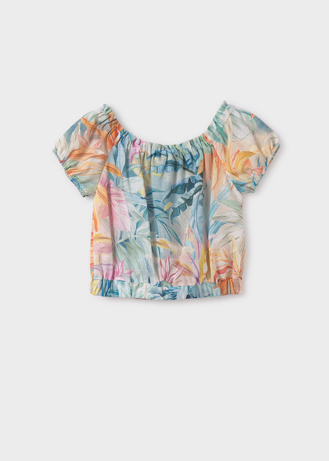 Girl print top