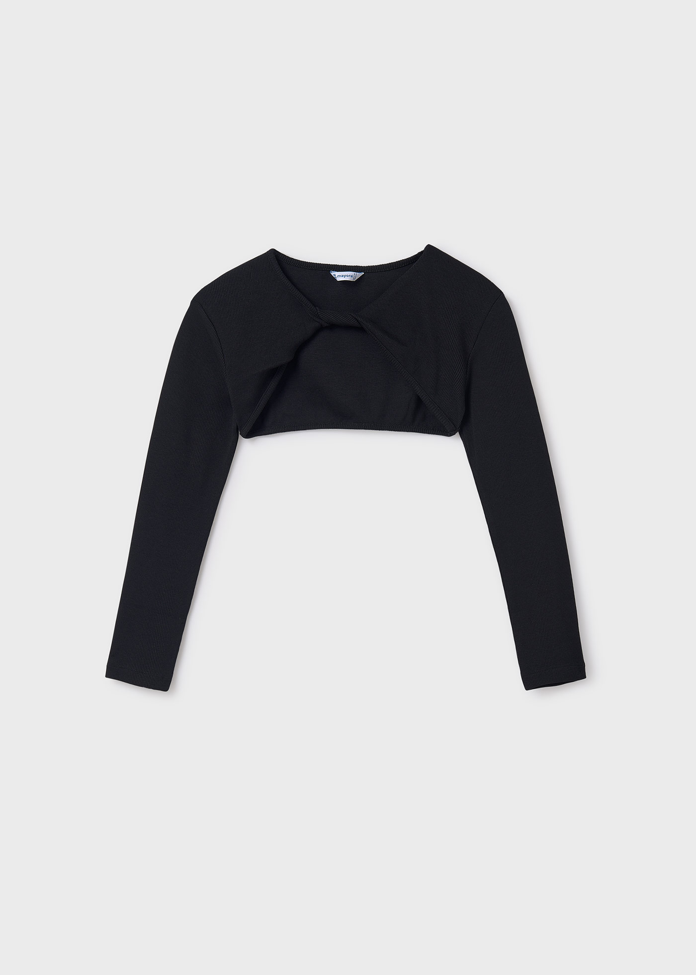 Maglietta con cardigan bolerino ragazza