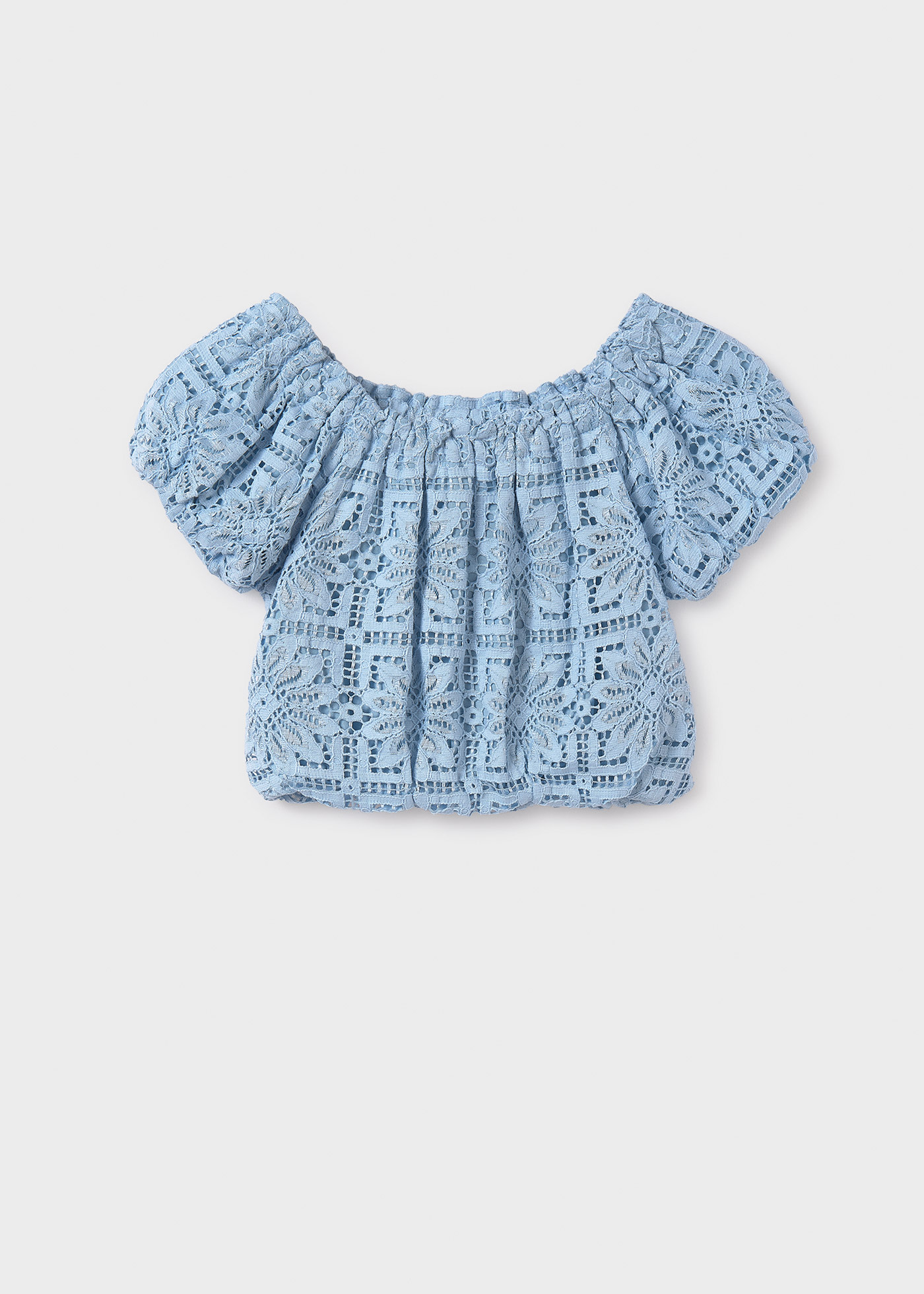 Top pizzo ragazza