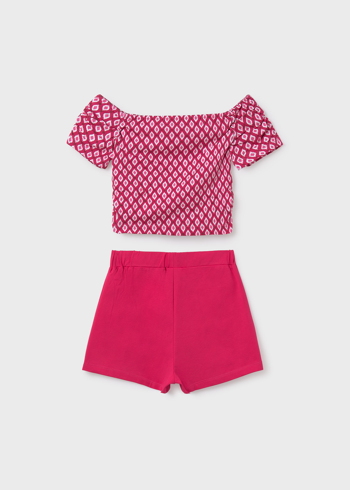 Set short  si top fata