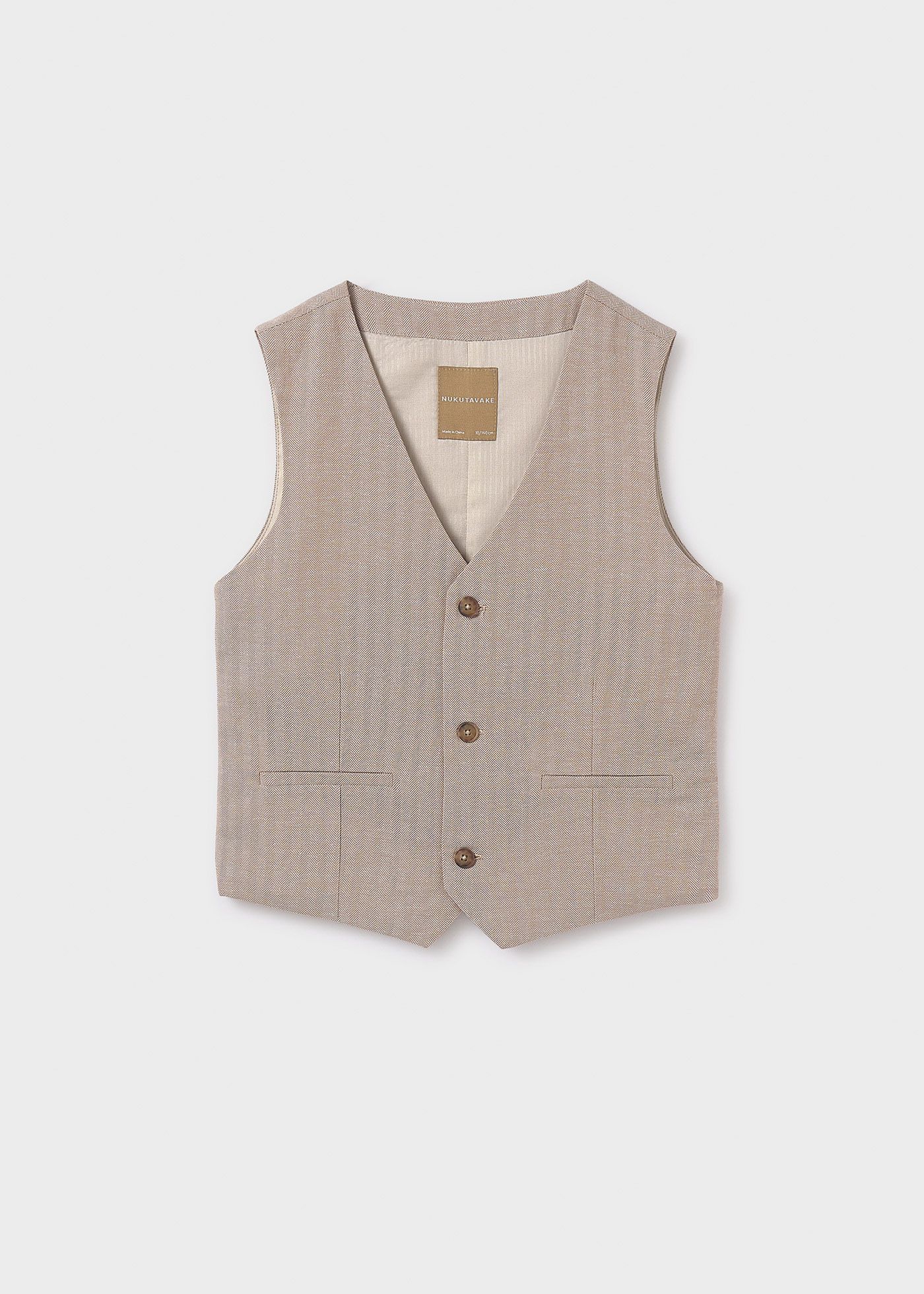 Gilet elegante lino ragazzo