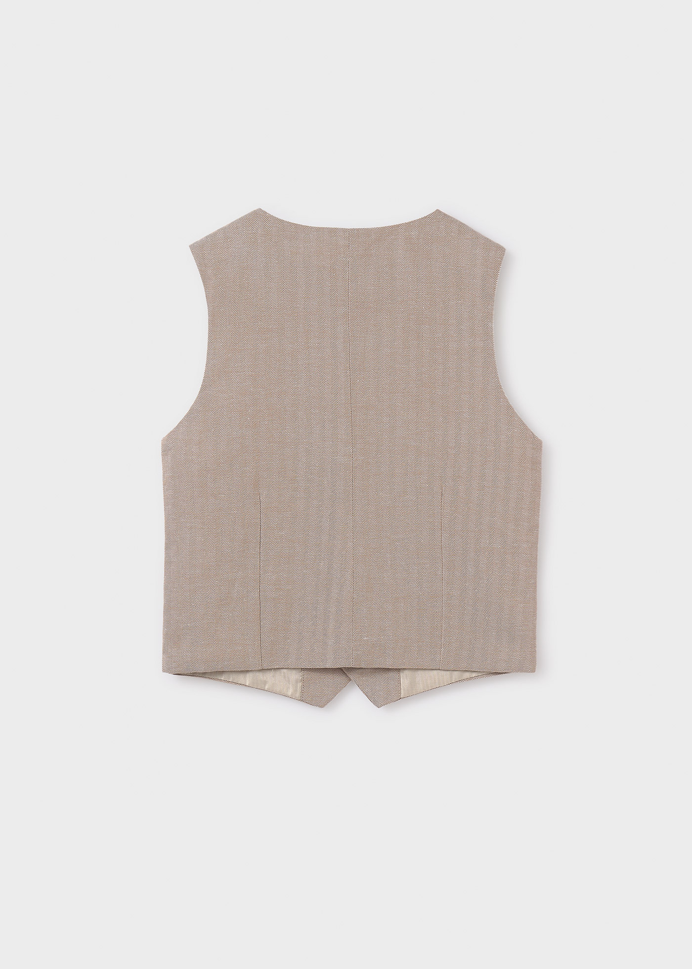 Boy Linen Suit Vest