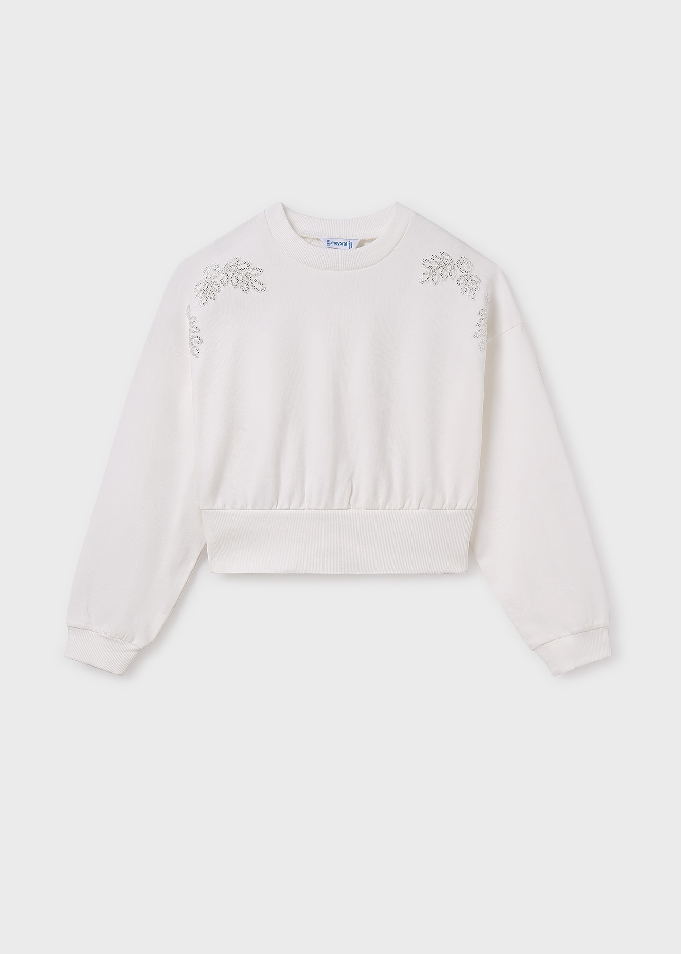 Girl embroidered sweatshirt