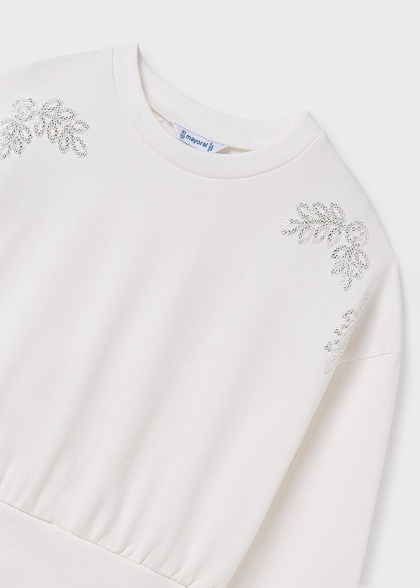 Girl embroidered sweatshirt