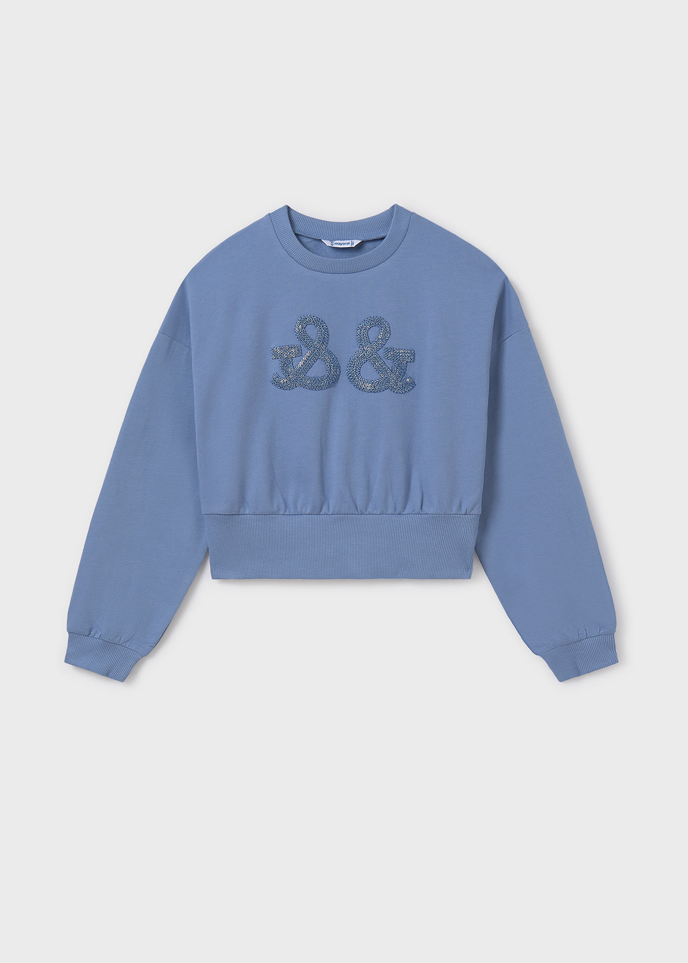 Girl Embroidered Sweatshirt