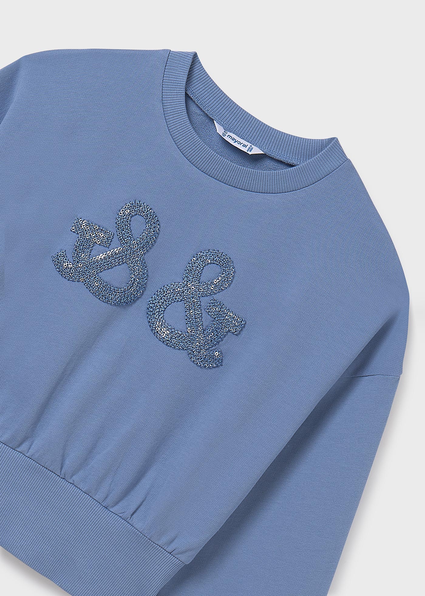 Girl Embroidered Sweatshirt