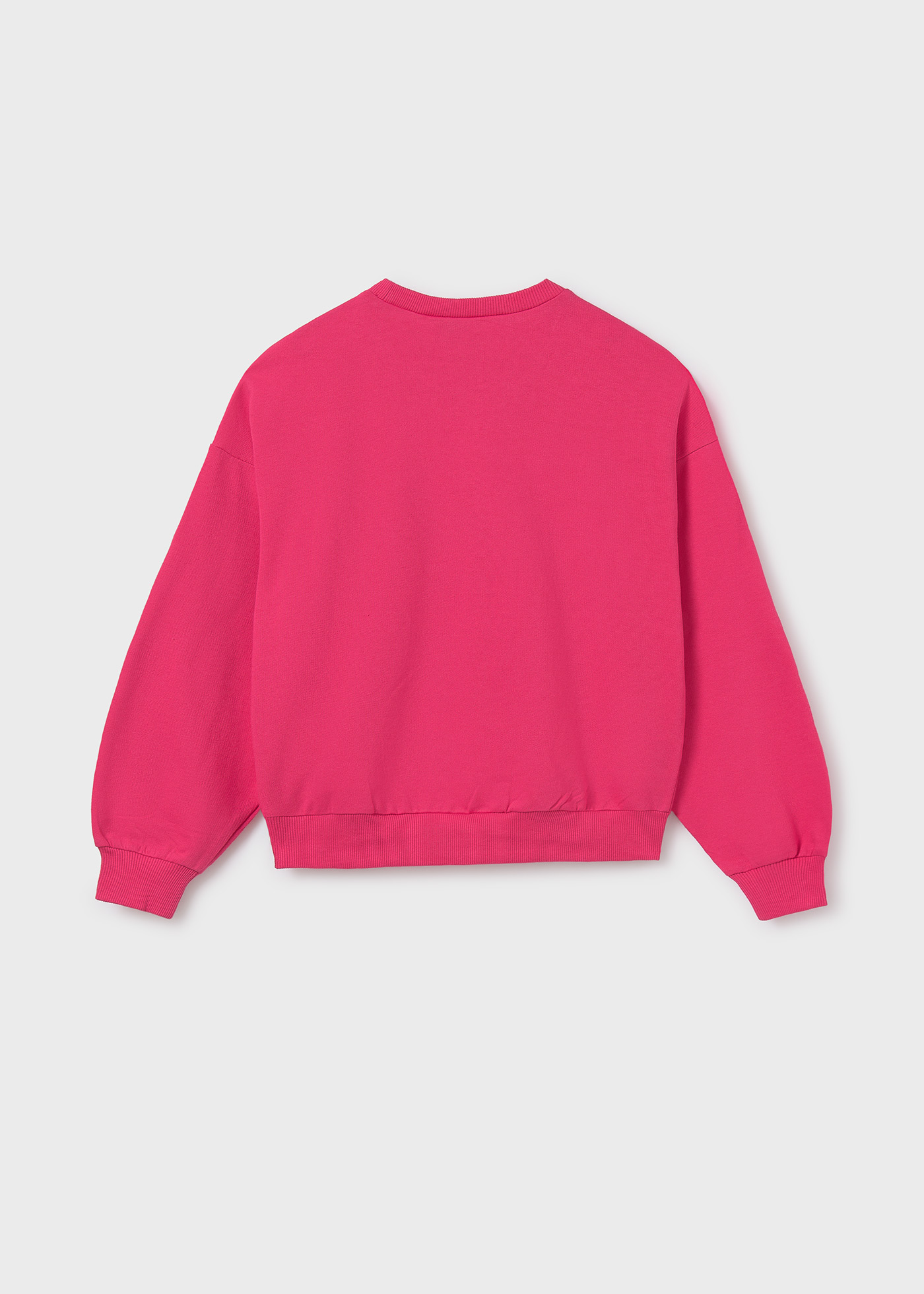 Sweat-shirt texte métallique pour fille