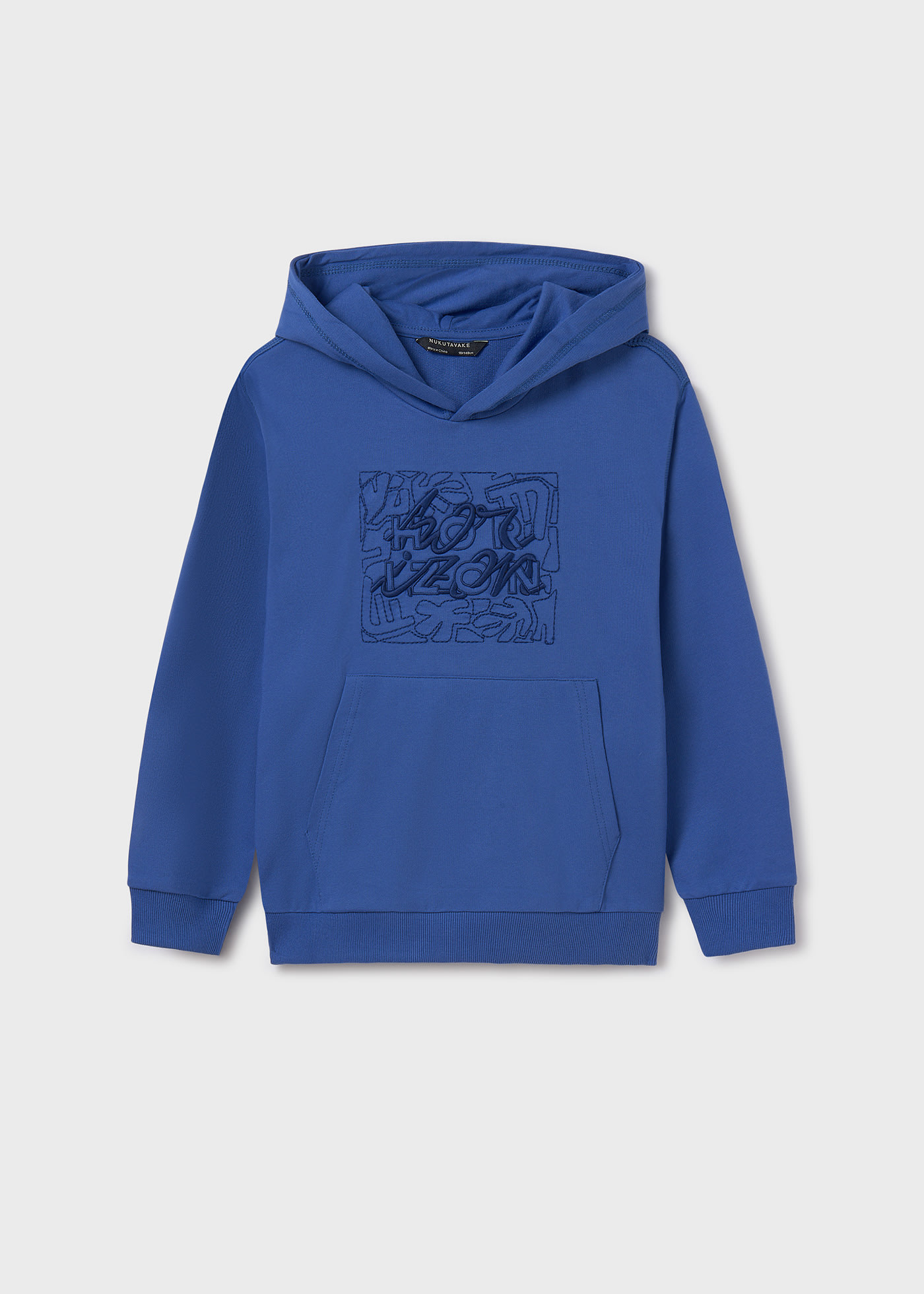 Boy embroidered hoodie