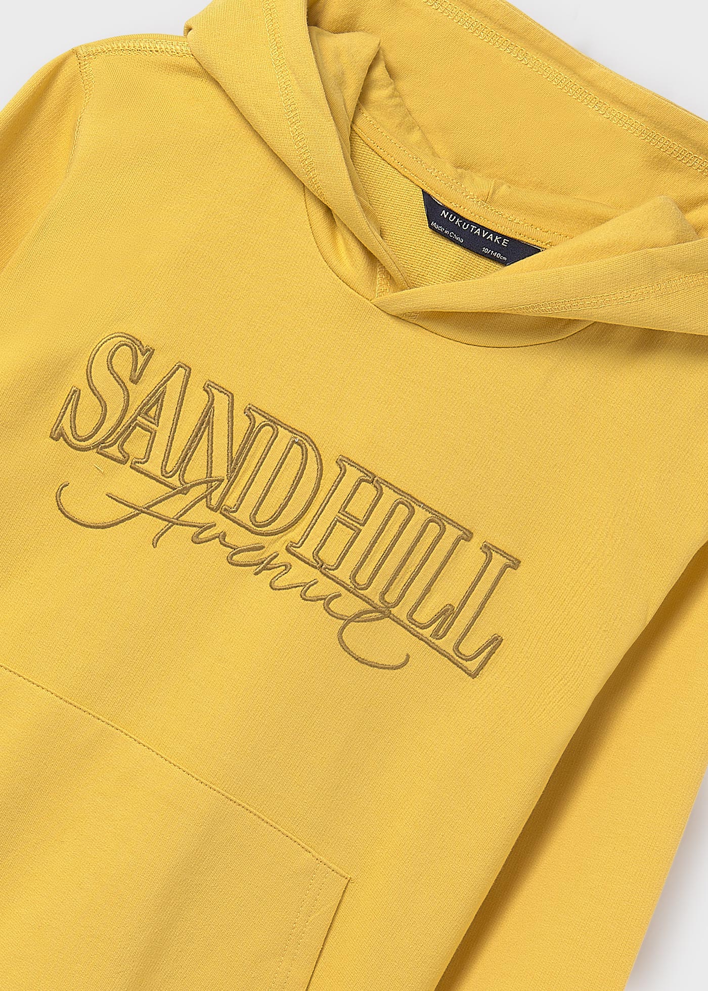 Sweat capuz bordados rapaz