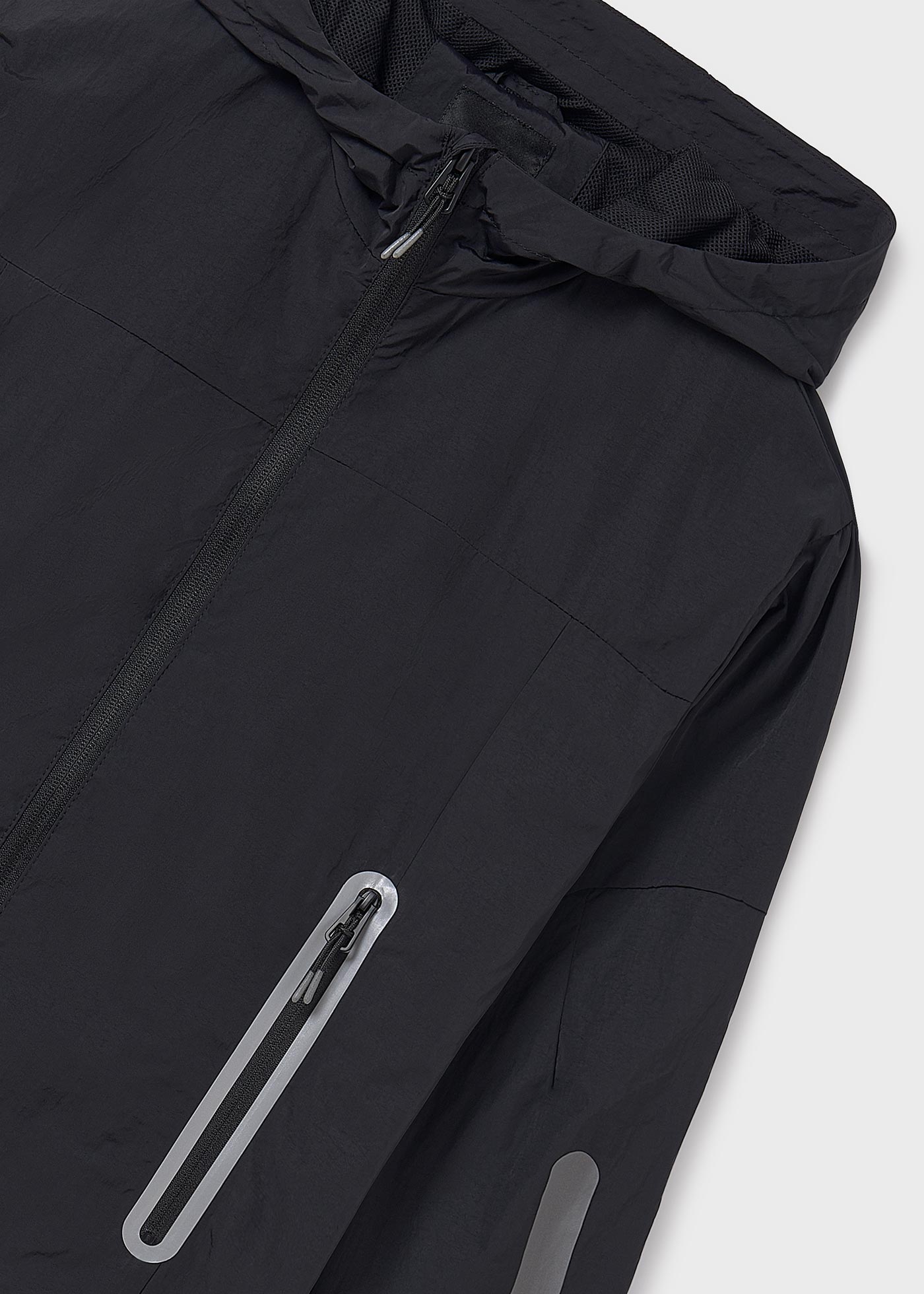 Parka contrastes rapaz