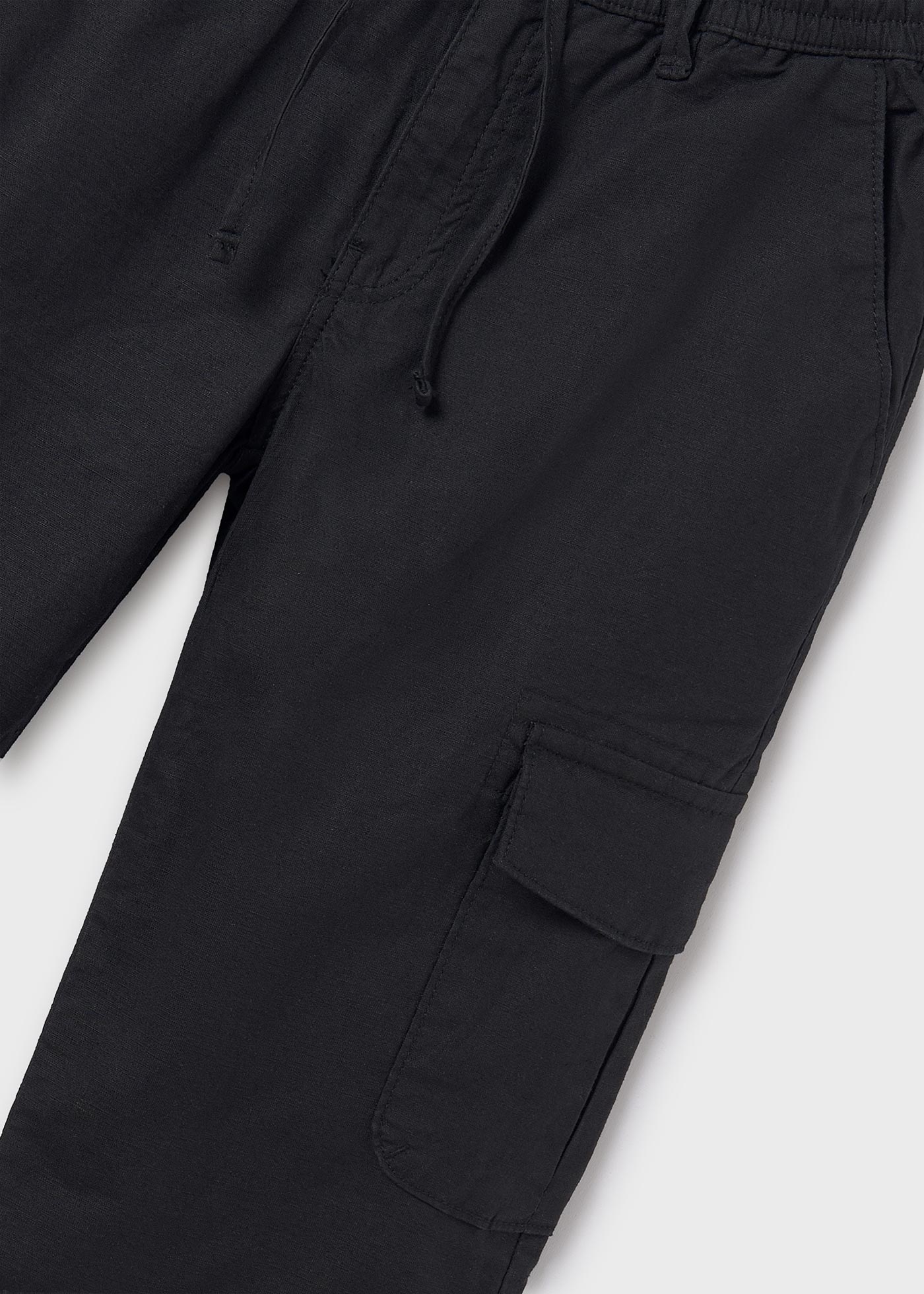 Boy linen cargo trousers