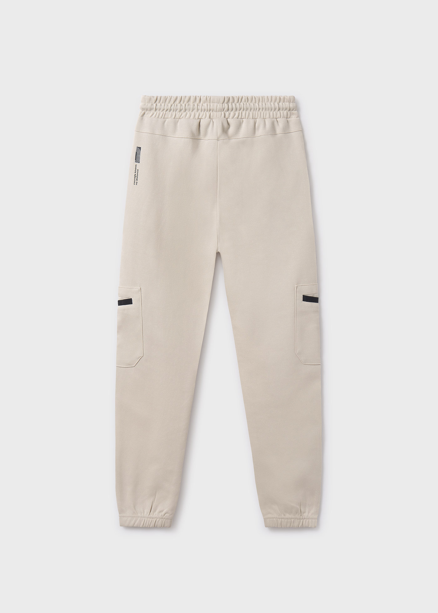 Boy contrast casual trousers