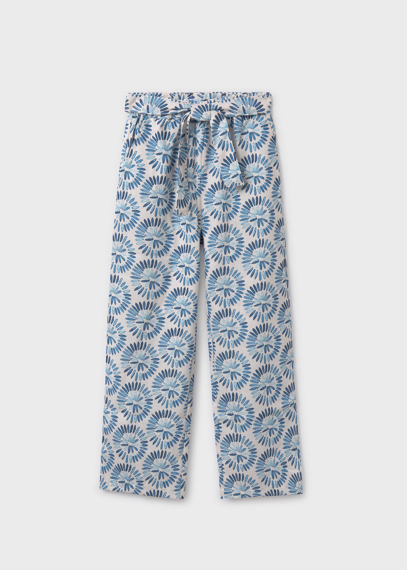 Girl print trousers