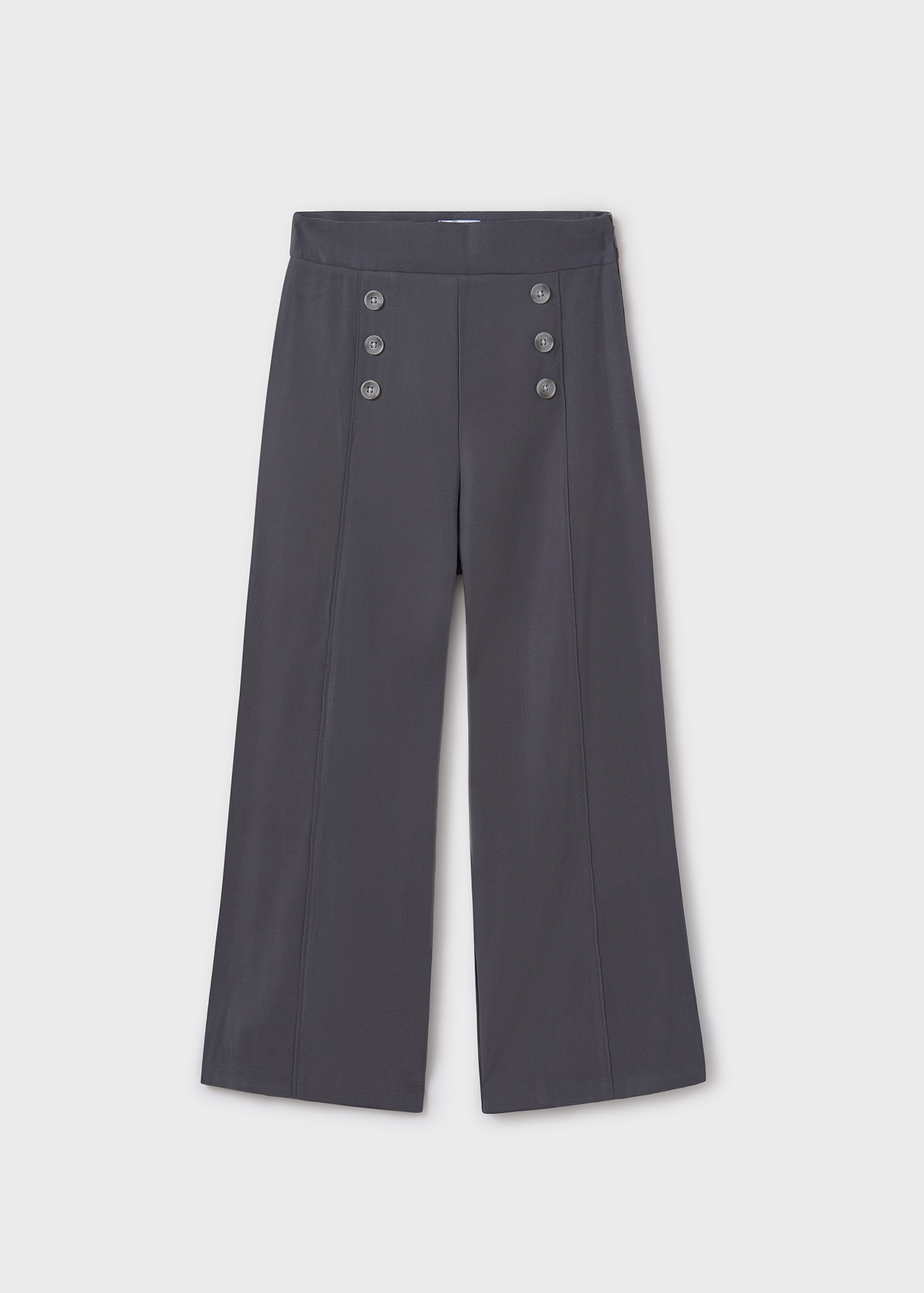 Girl button detail trousers