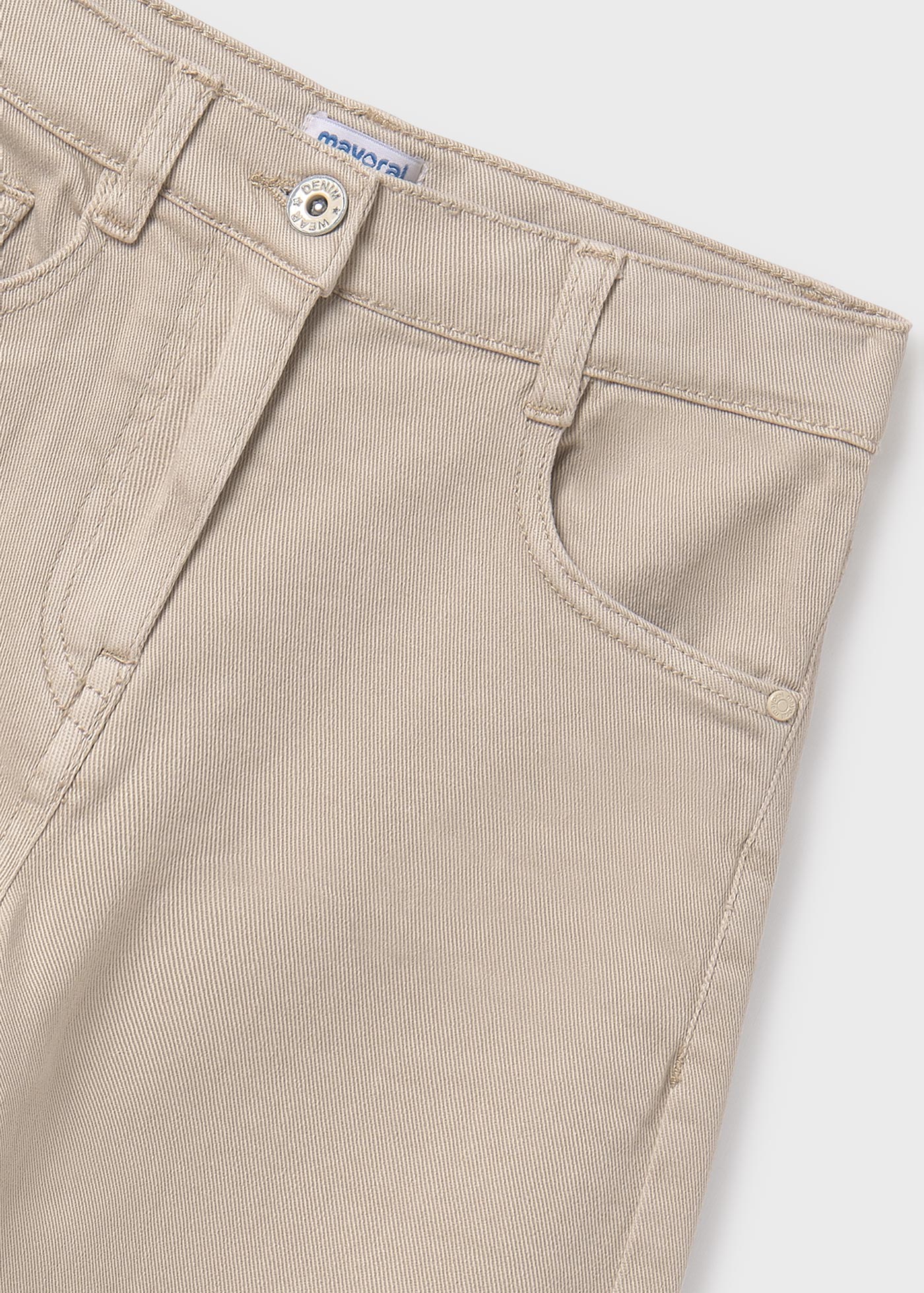 Pantalone twill ragazza