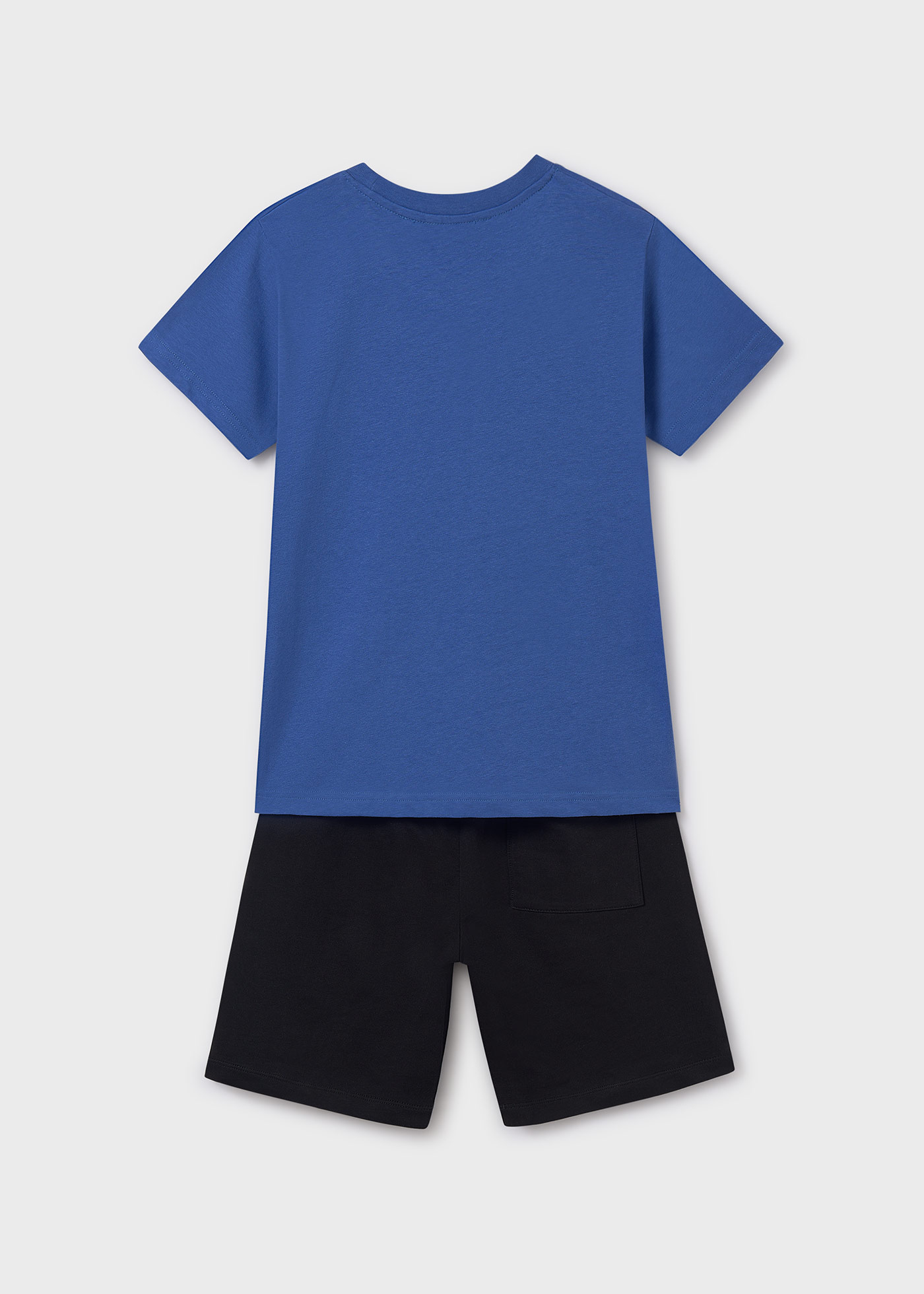 Conjunto bermuda e t-shirt palmeira rapaz