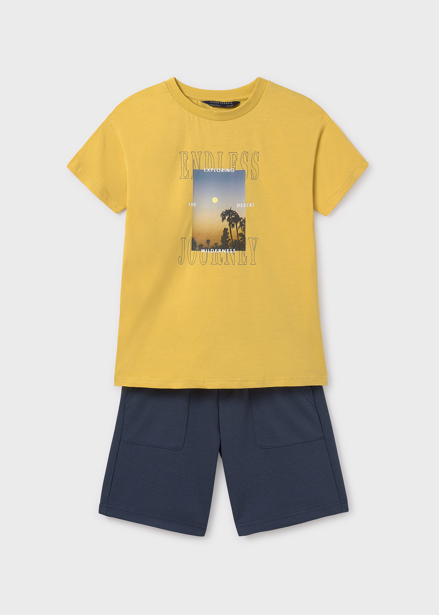 Boy Palms T-Shirt and Shorts Set