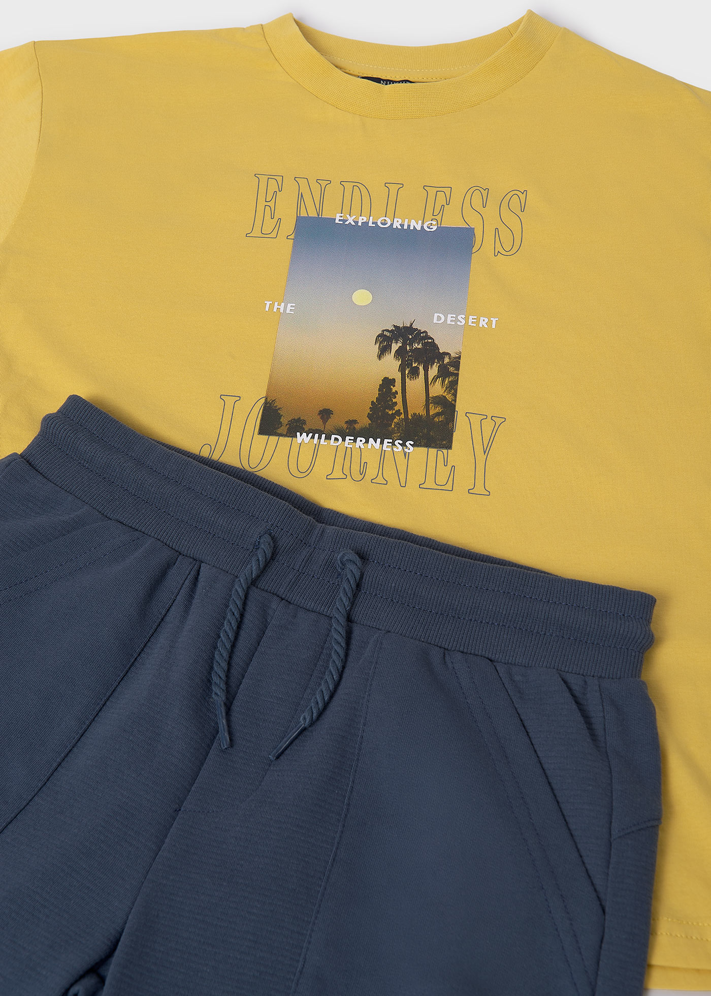 Boy Palms T-Shirt and Shorts Set