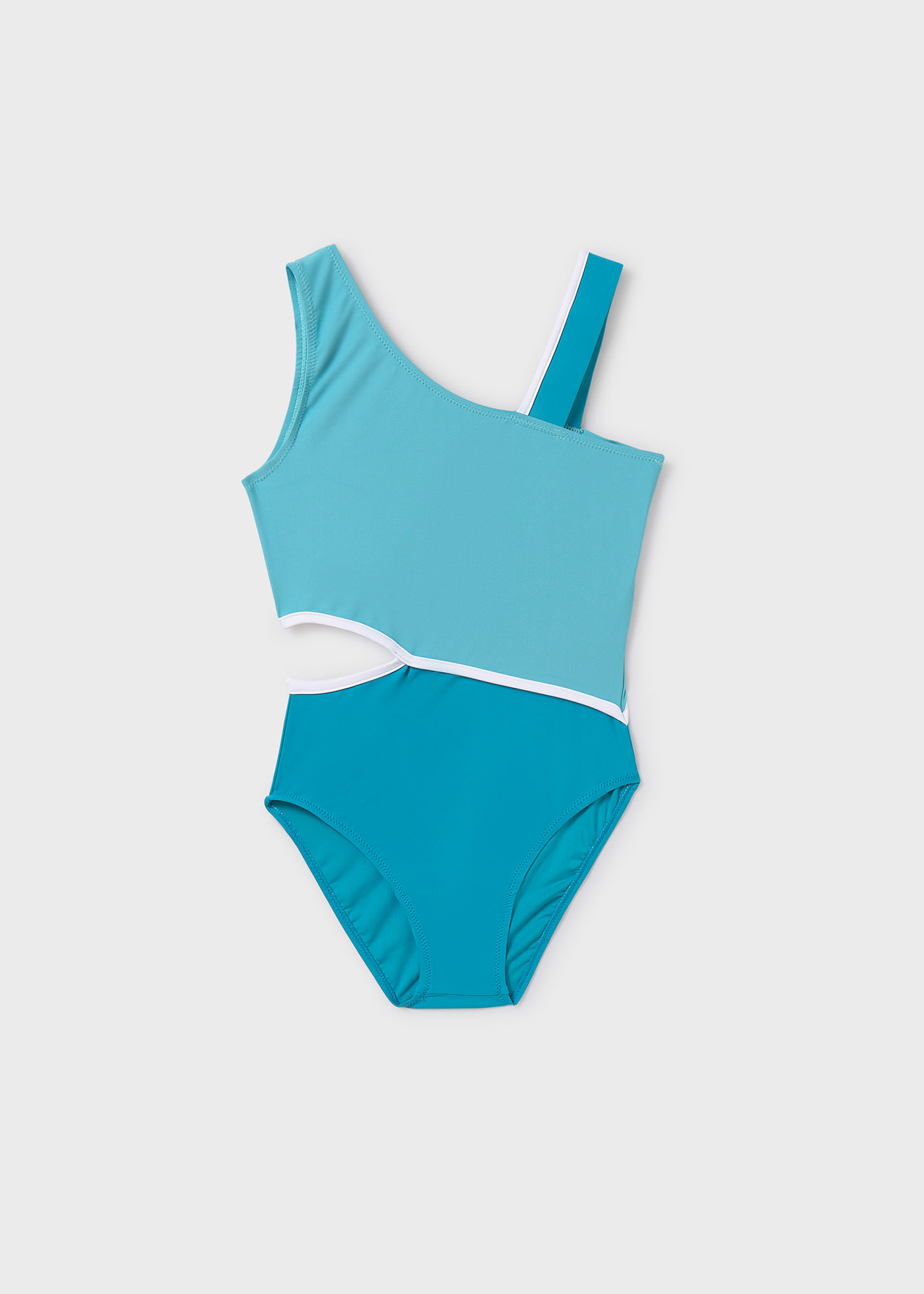 Girl Cut Out Swimsuit