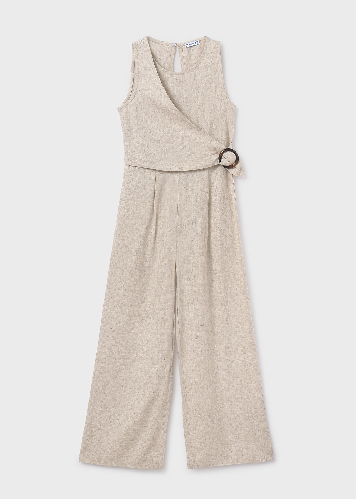 Girl linen jumpsuit