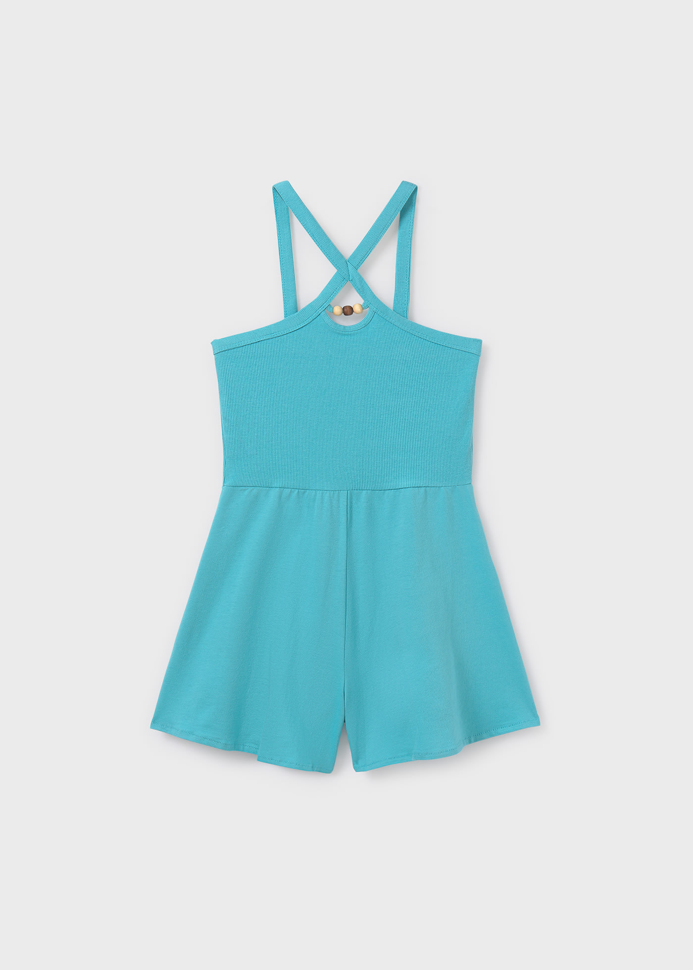 Girl Criss Cross Strap Romper