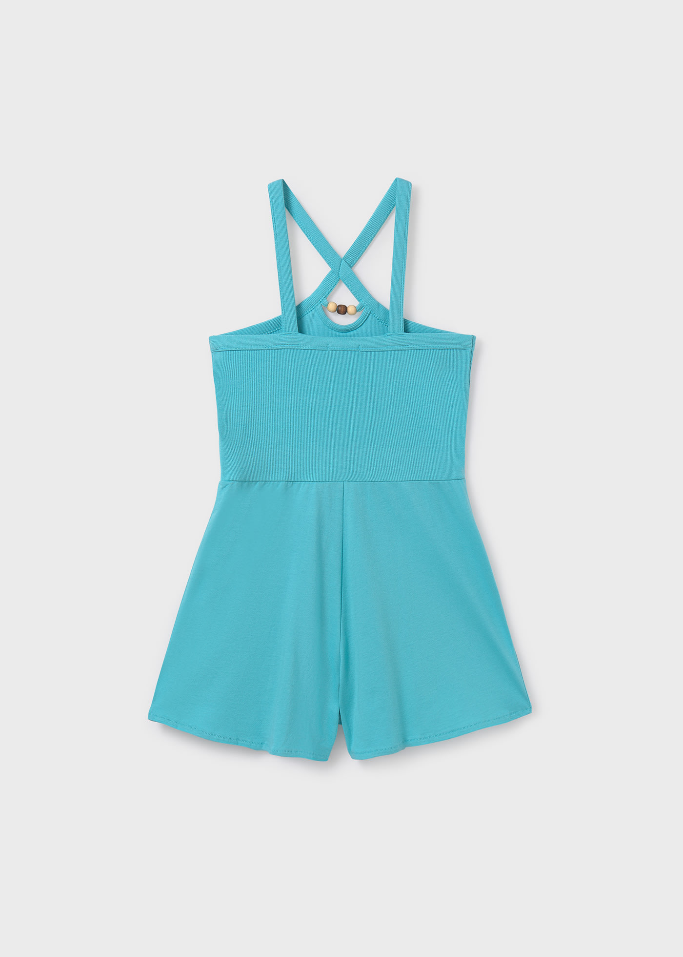 Girl Criss Cross Strap Romper