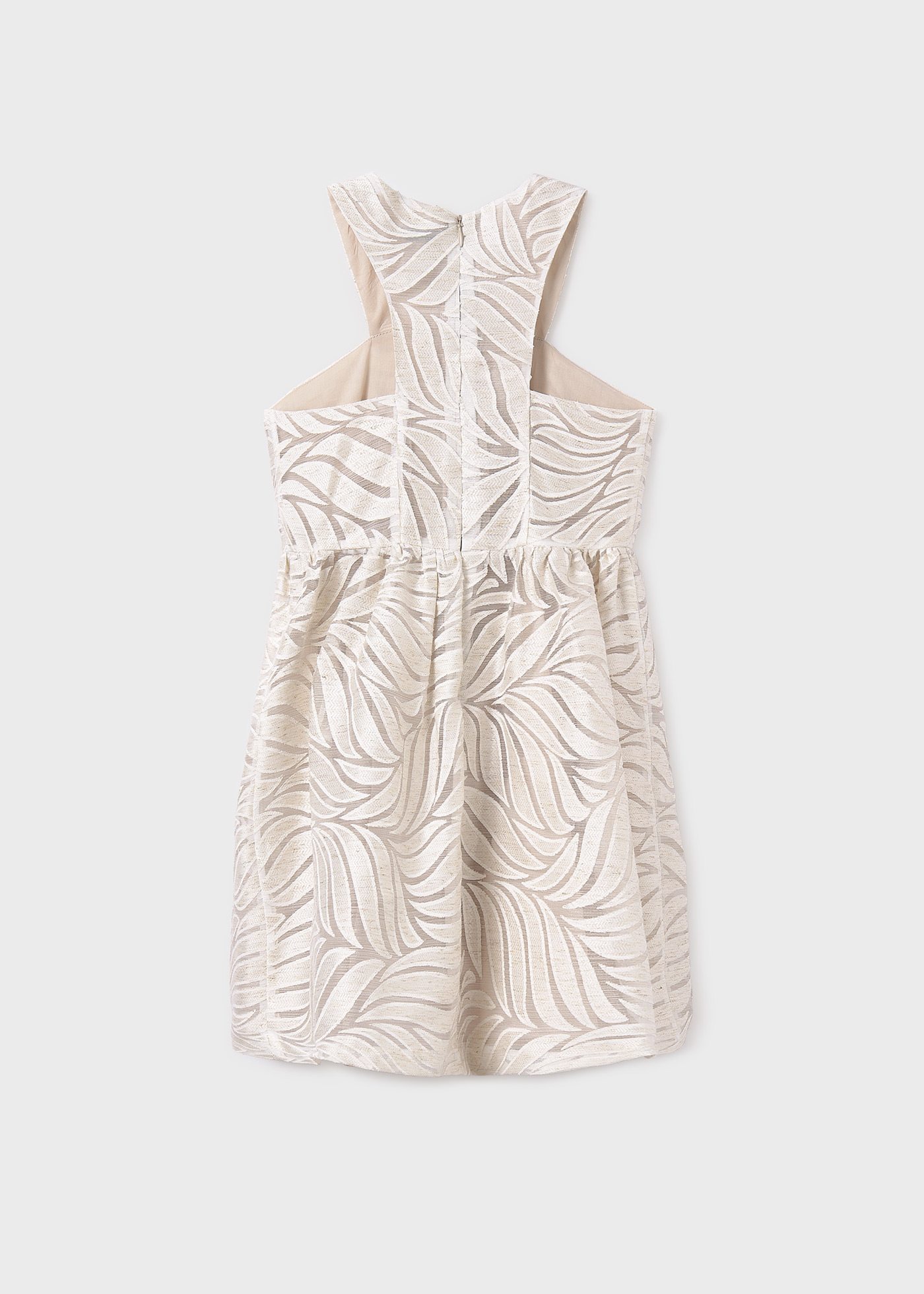 Vestido alças cruzadas rapariga