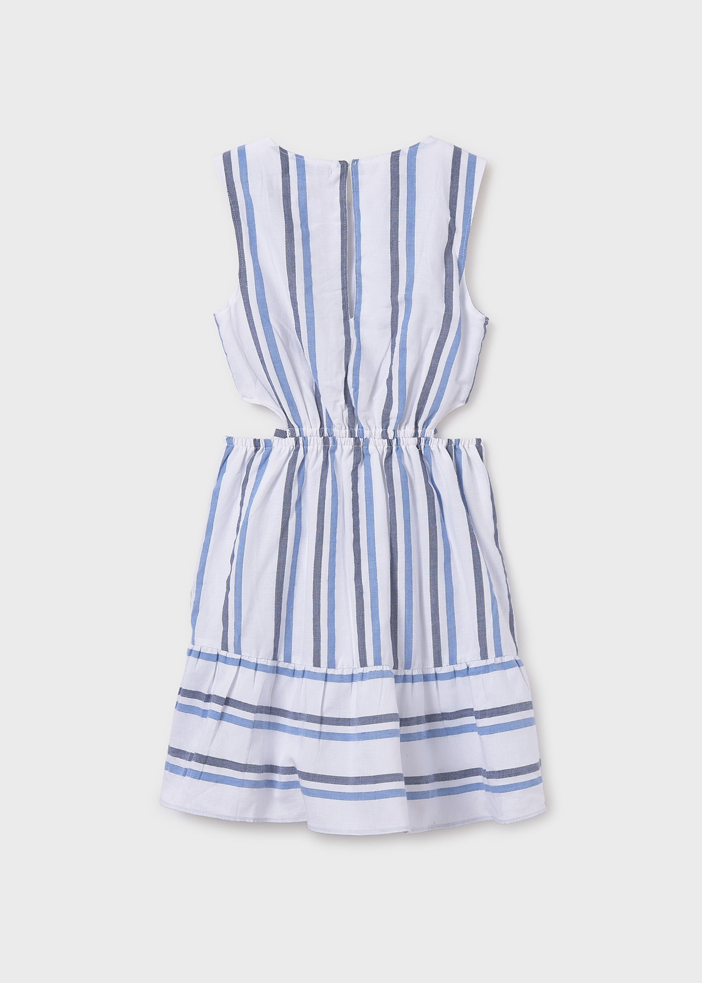Vestito righe ragazza