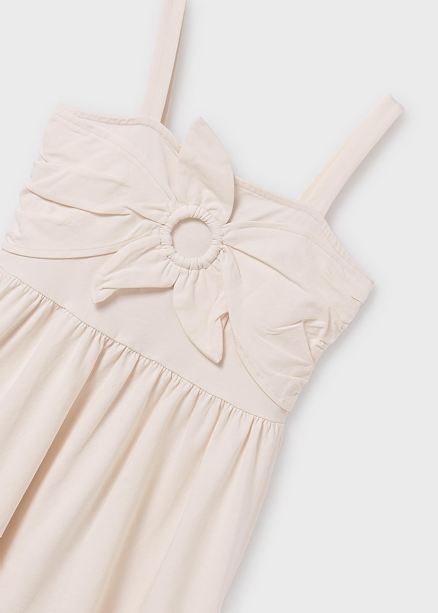 Rochie bretele flori fata