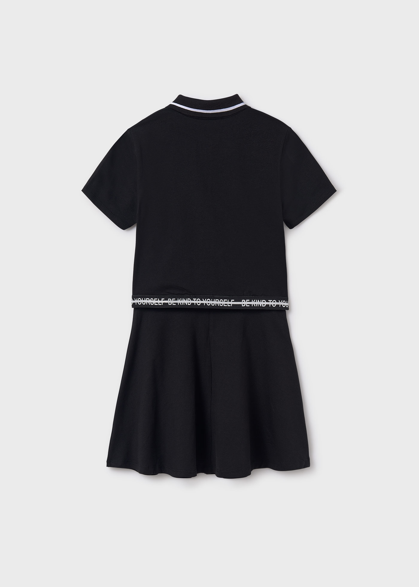 Conjunto saia e polo rapariga