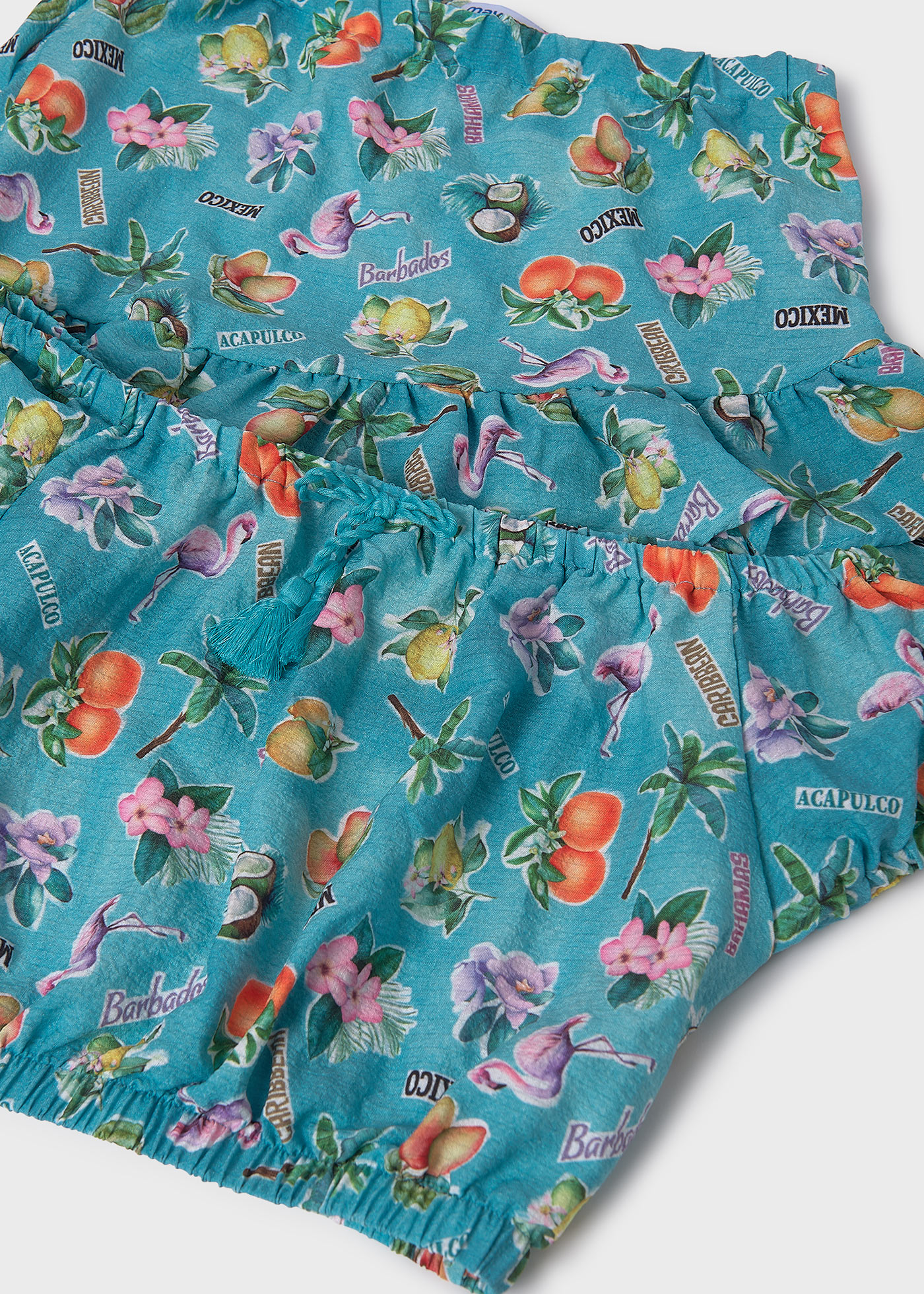 Galaxie Leggings Bambina Turchese 4/5 Anni: In Poliammide Ed Elastan, Comodi E Colorati