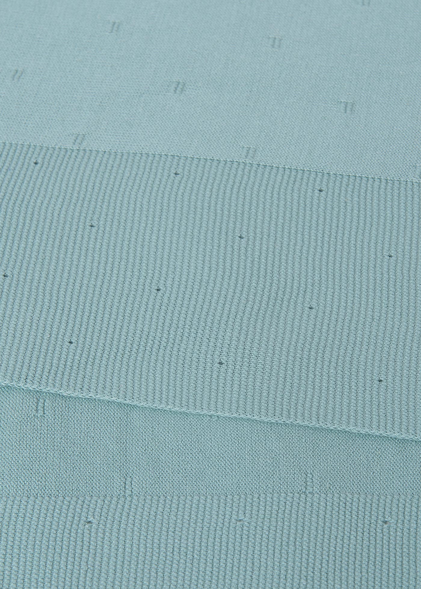 Couverture tricot bébé