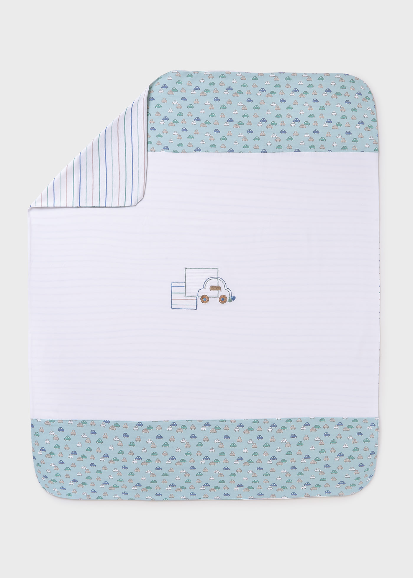 Baby Swaddle with Borders