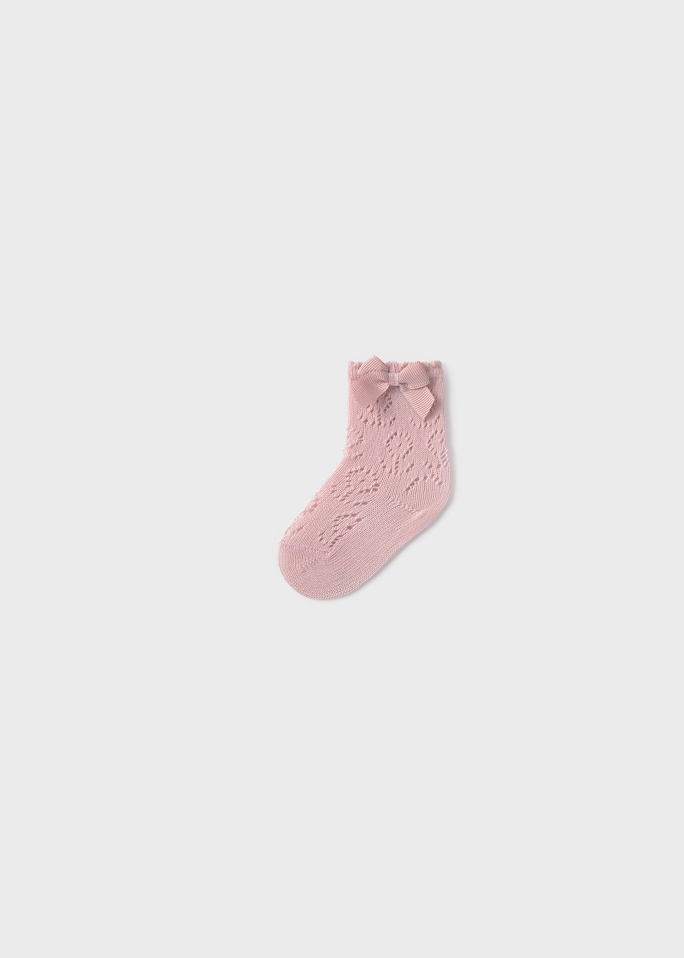 Newborn girl openwork socks