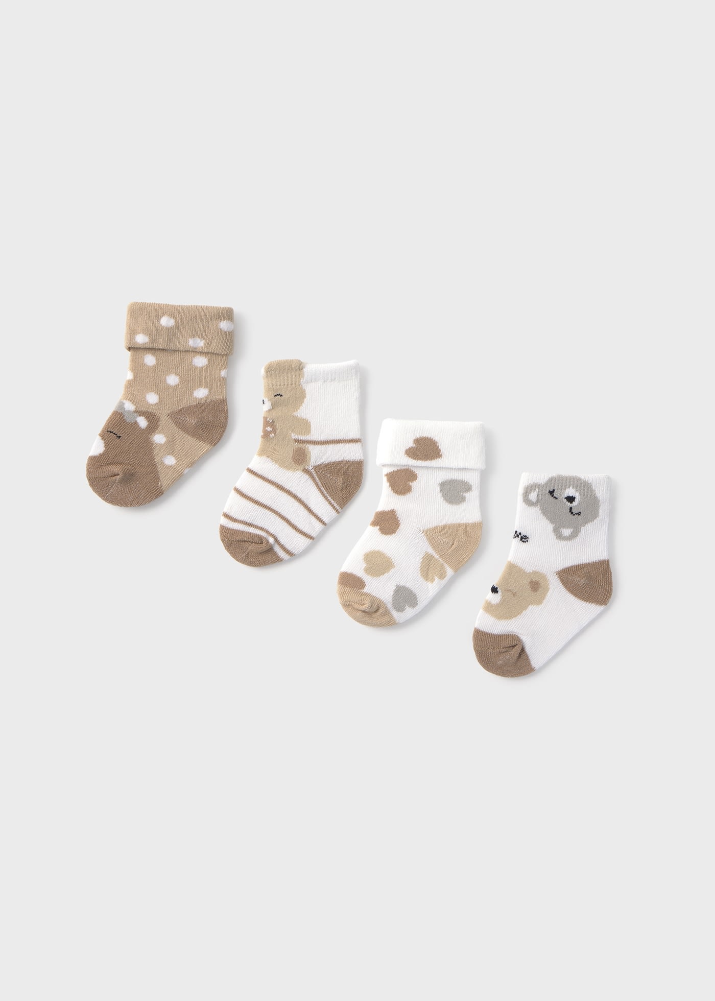 4er Set Socken Neugeborene