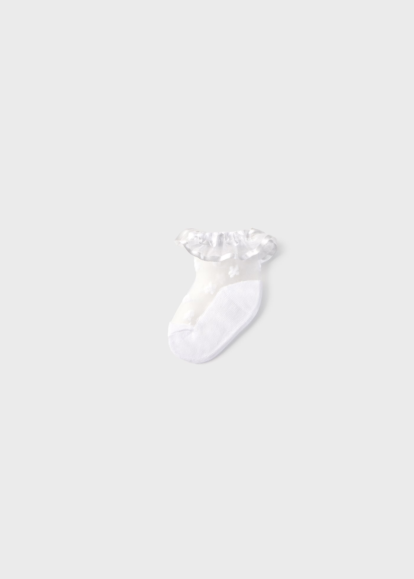 Newborn girl floral socks