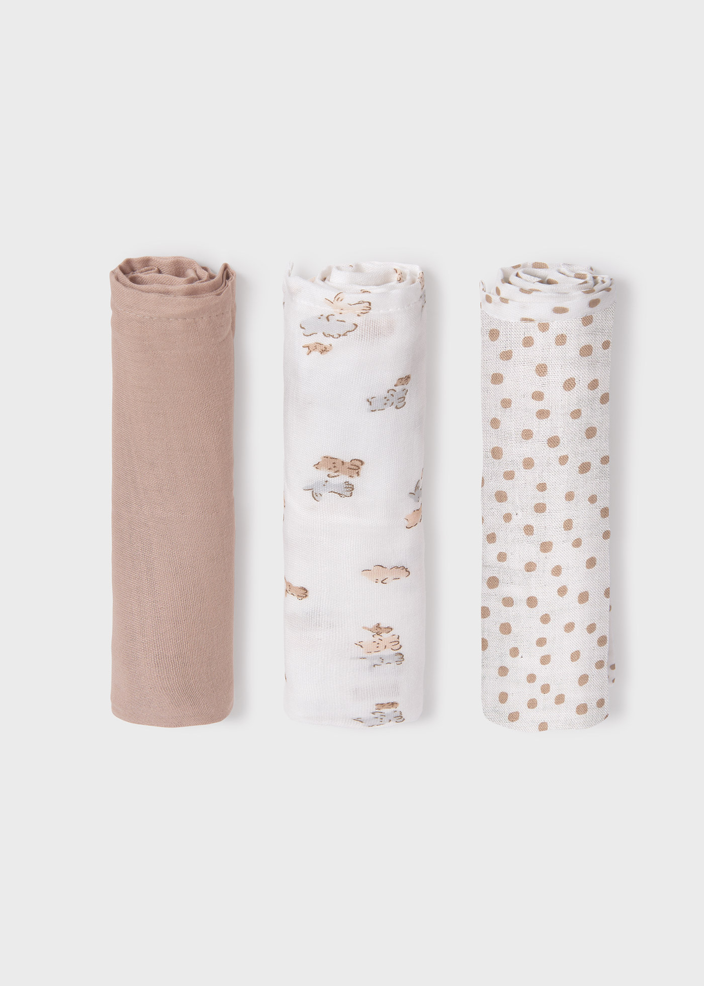 Lot de 3 draps bébé