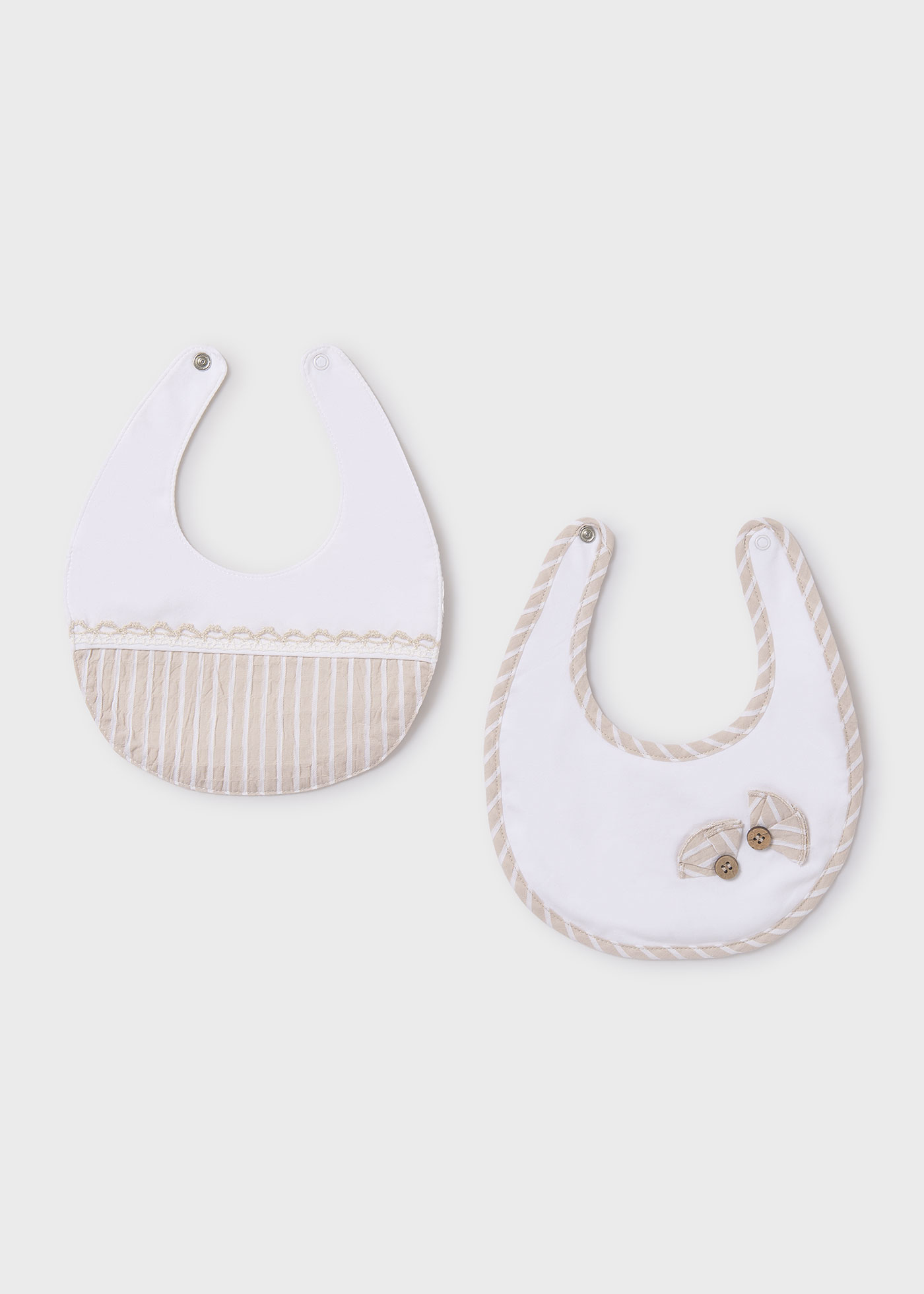 Set 2 bavetici impermeabile bebe